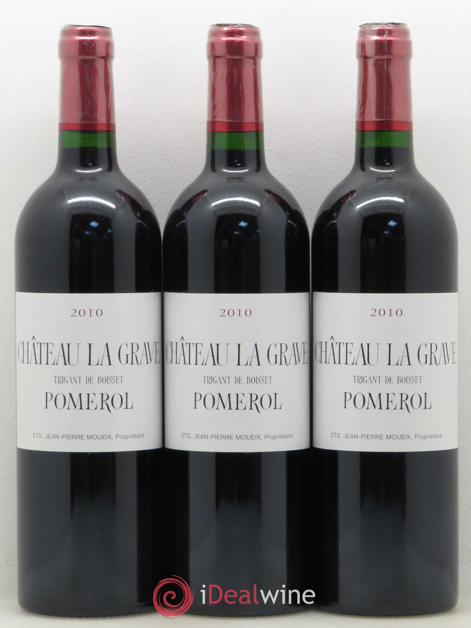 Château La Grave à Pomerol (Trigant de Boisset) 2010 - Lot de 12 bouteilles - 4