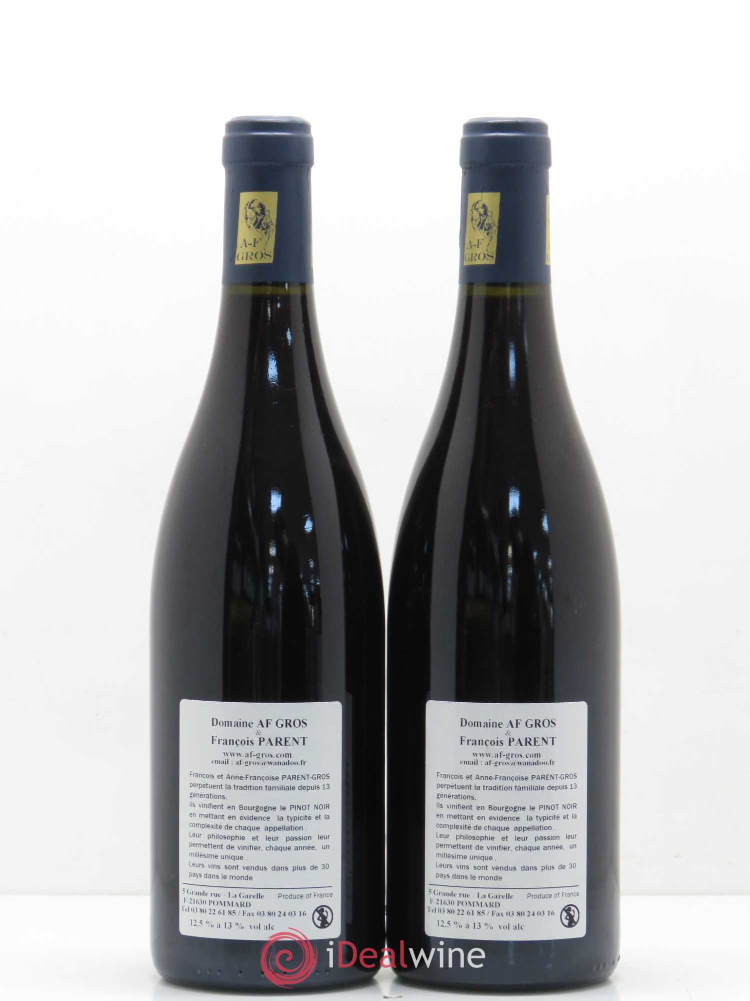 Richebourg Grand Cru Anne Gros 2007 - Lot de 2 bouteilles - 1