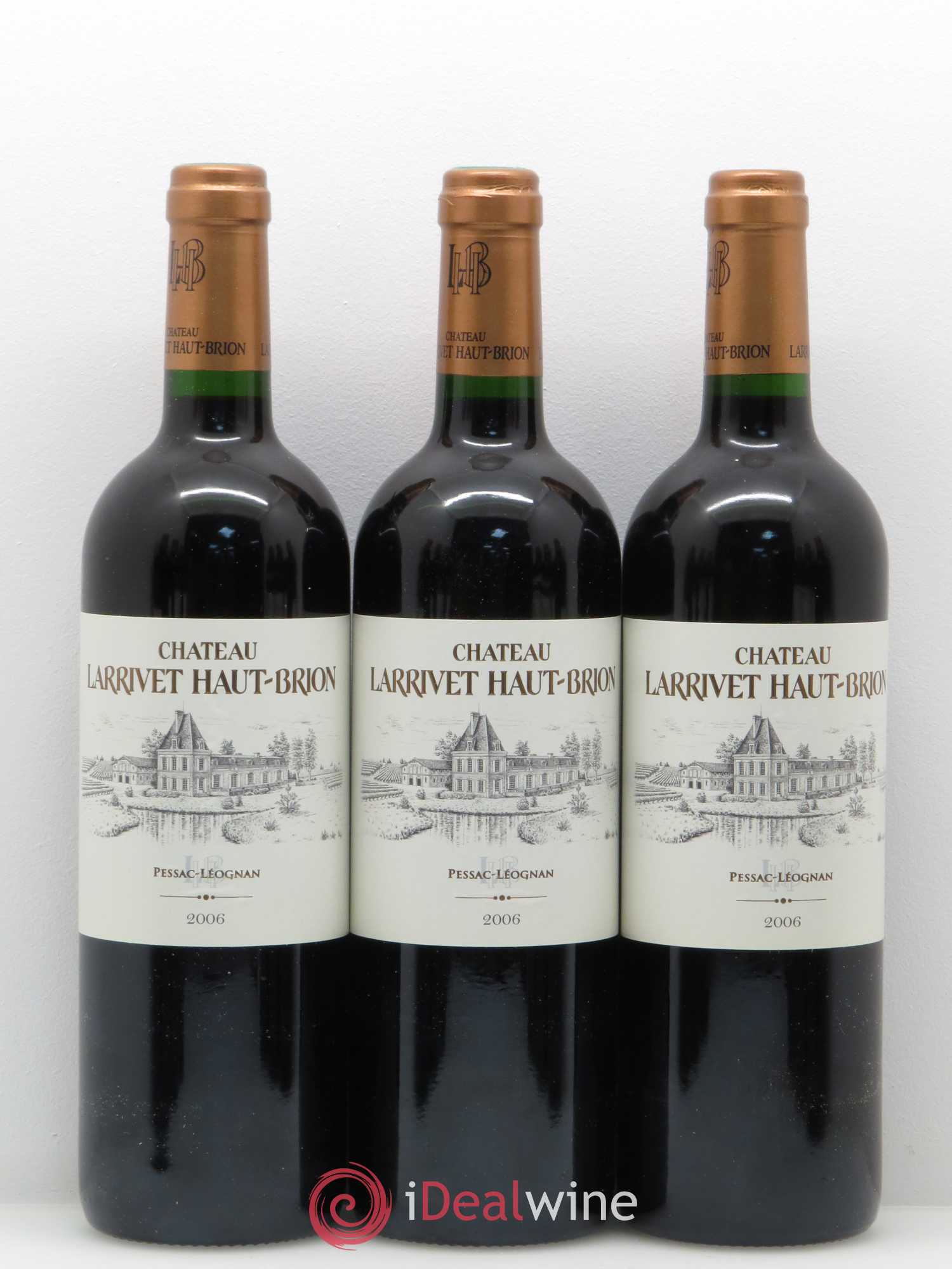 Château Larrivet Haut-Brion 2006 - Lot de 12 bouteilles - 2