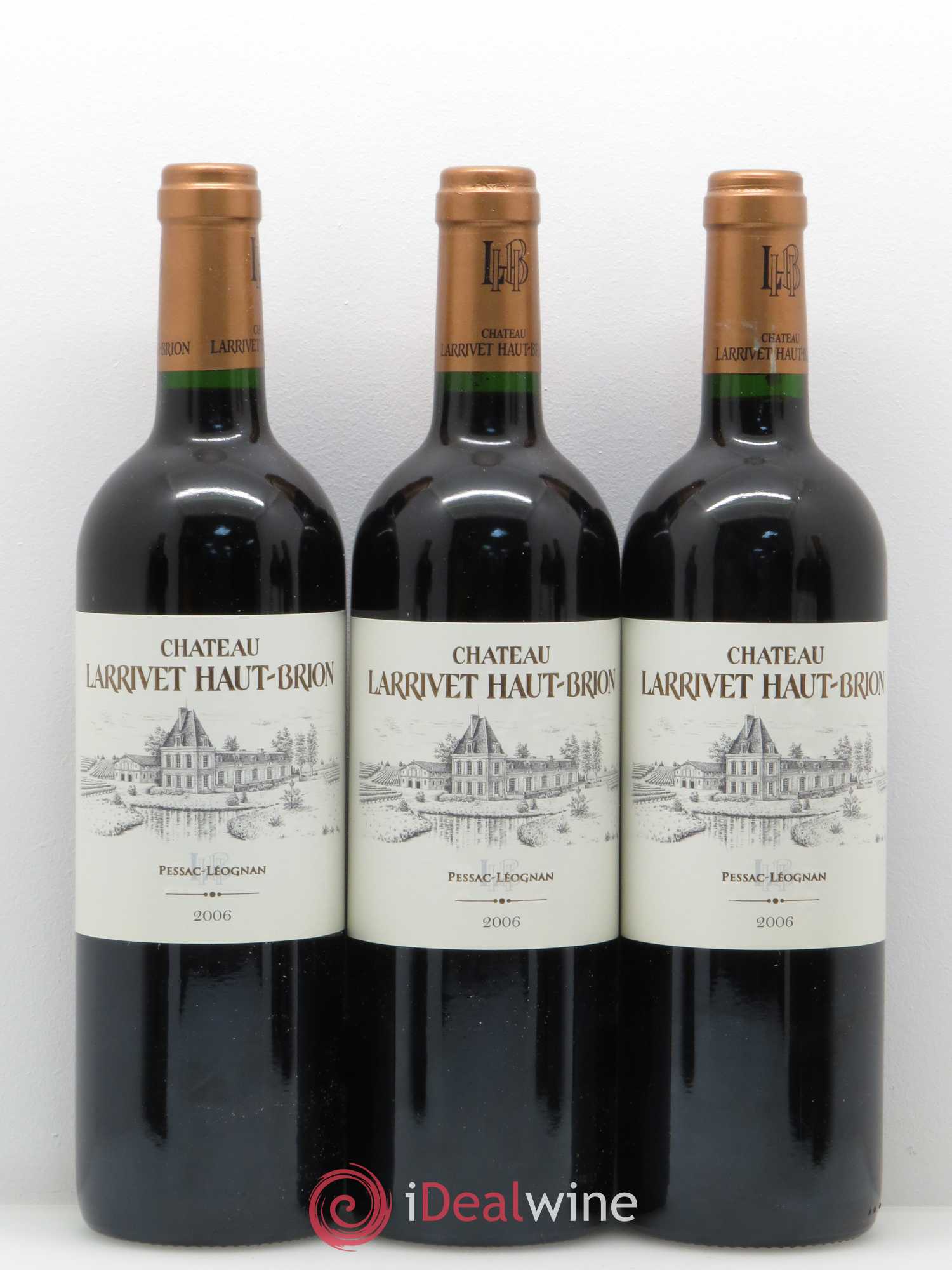 Château Larrivet Haut-Brion 2006 - Lot de 12 bouteilles - 3