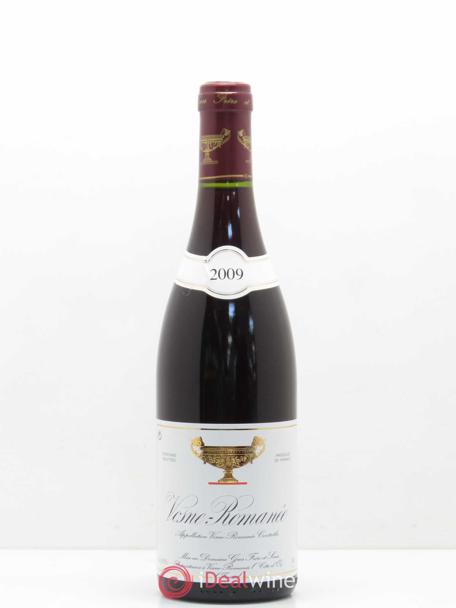 Vosne-Romanée Gros Frère & Soeur 2009 - Lot de 1 bouteille - 0