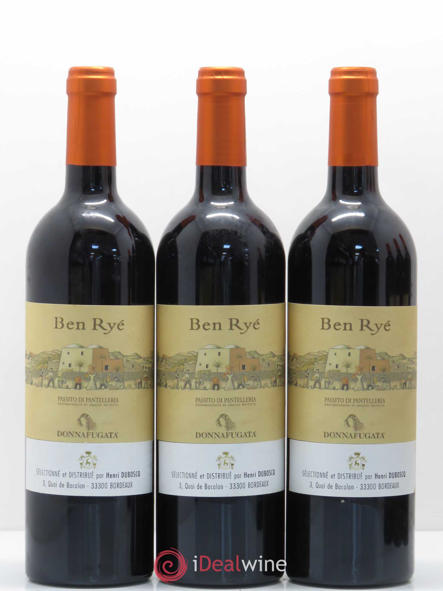 Italie Dona Fugata Ben Rye Pantelleria 2009 - Posten von 6 Flaschen - 3