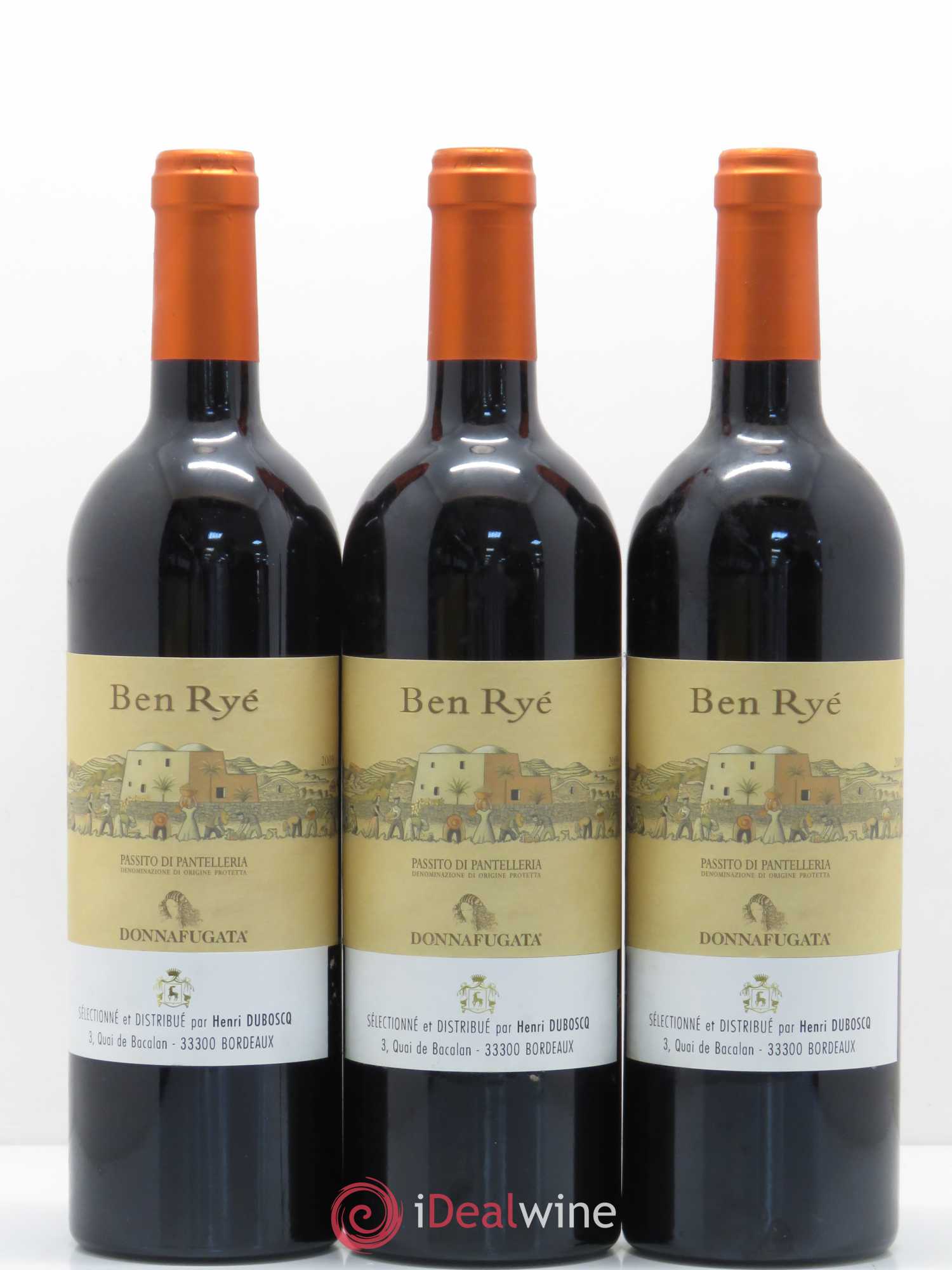 Italie Dona Fugata Ben Rye Pantelleria 2009 - Posten von 6 Flaschen - 3