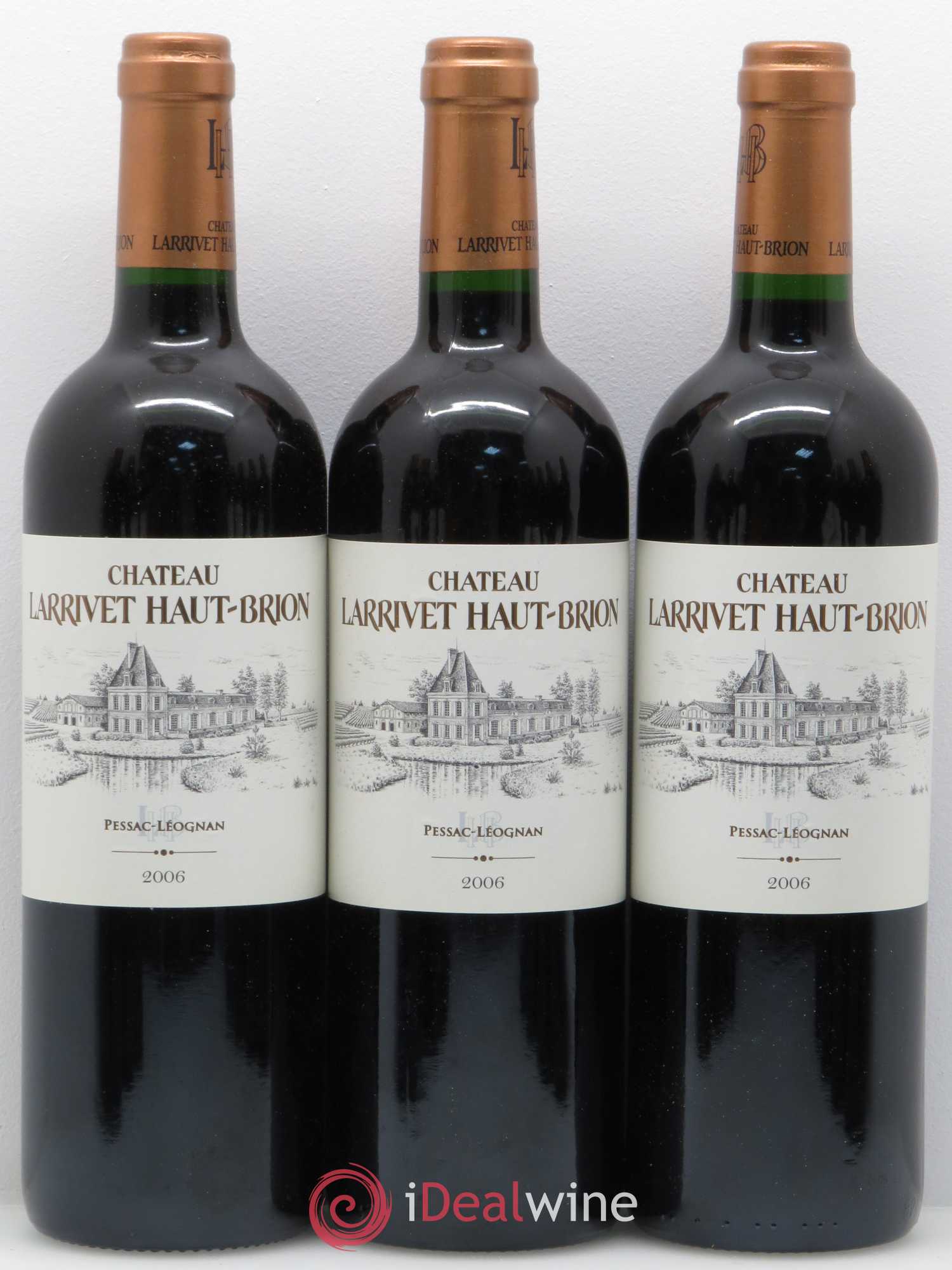 Château Larrivet Haut-Brion 2006 - Lot de 12 bouteilles - 2