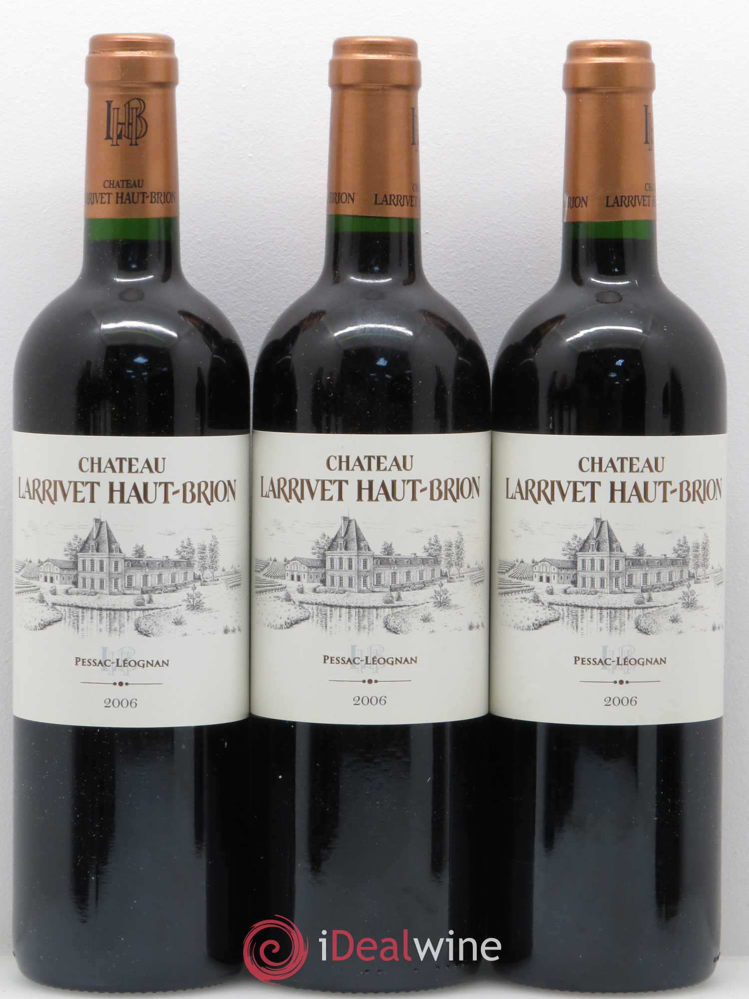 Château Larrivet Haut-Brion 2006 - Lot de 12 bouteilles - 3
