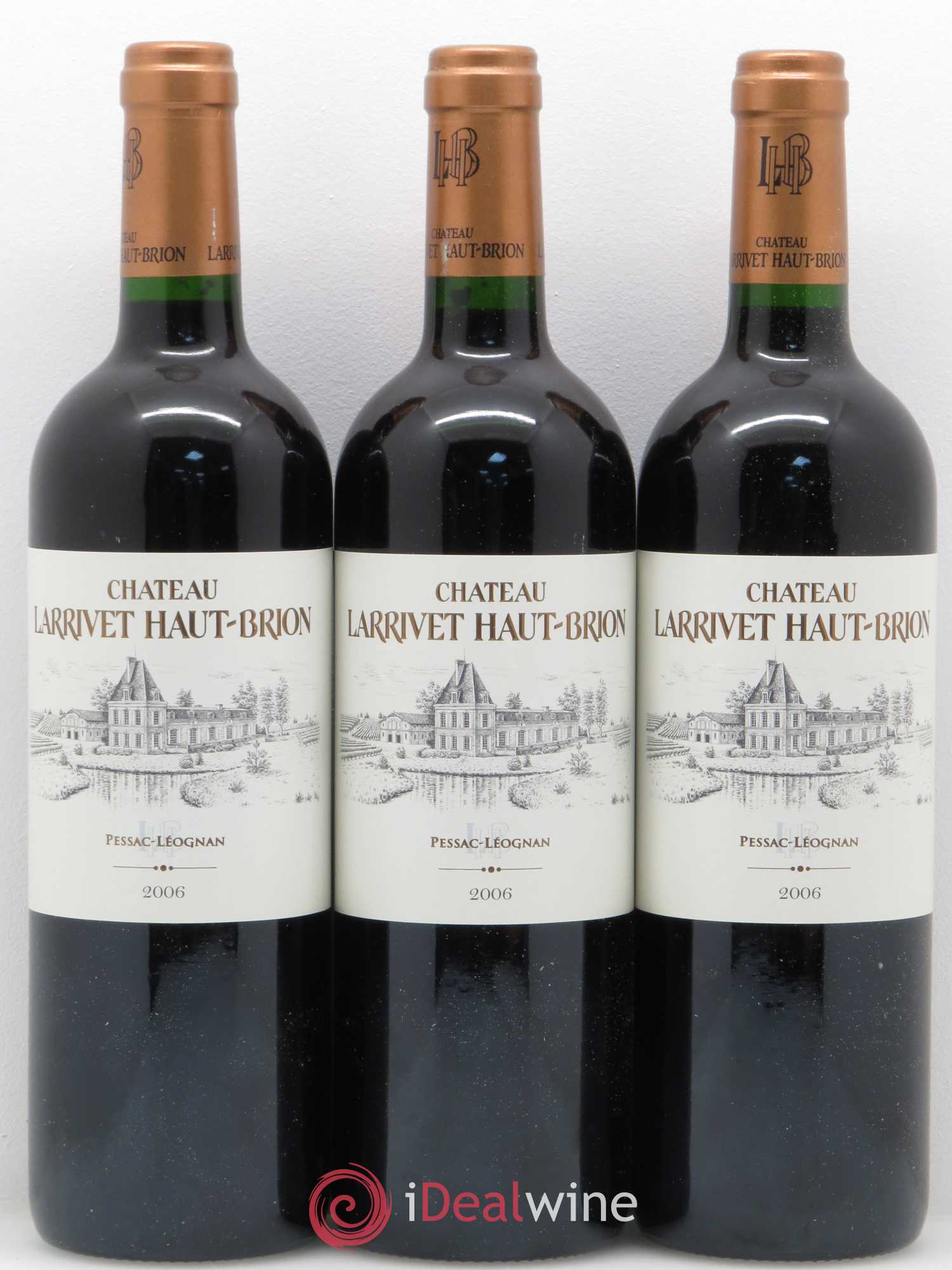 Château Larrivet Haut-Brion 2006 - Lot de 12 bouteilles - 4