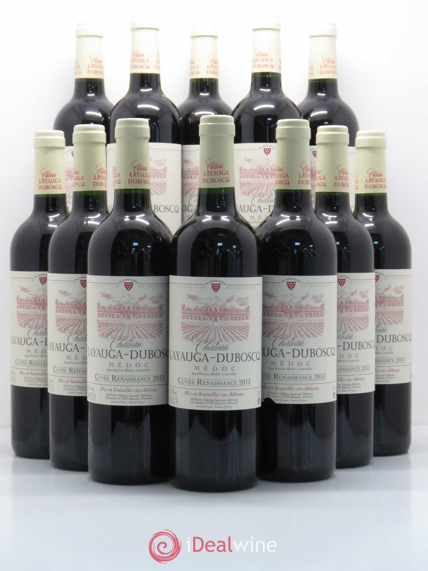 Médoc Layauga Duboscq Cuvée Renaissance (sans prix de réserve) 2013 - Posten von 12 Flaschen - 0