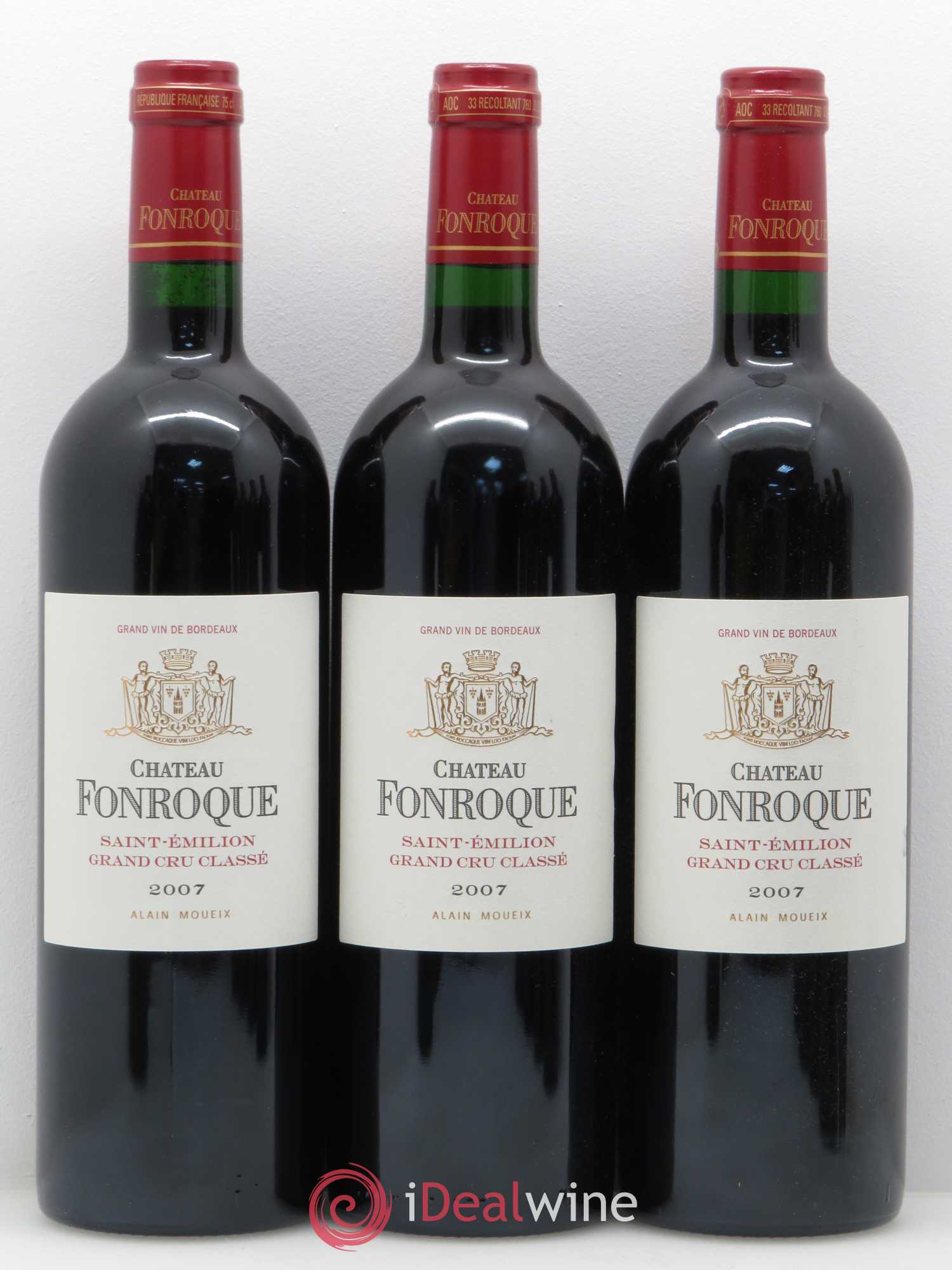 Château Fonroque Grand Cru Classé 2007 - Lot de 12 bouteilles - 4