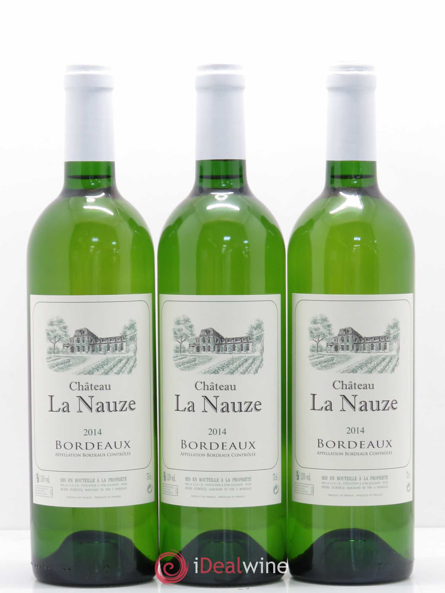 Bordeaux La Nauze (sans prix de réserve) 2014 - Posten von 12 Flaschen - 1