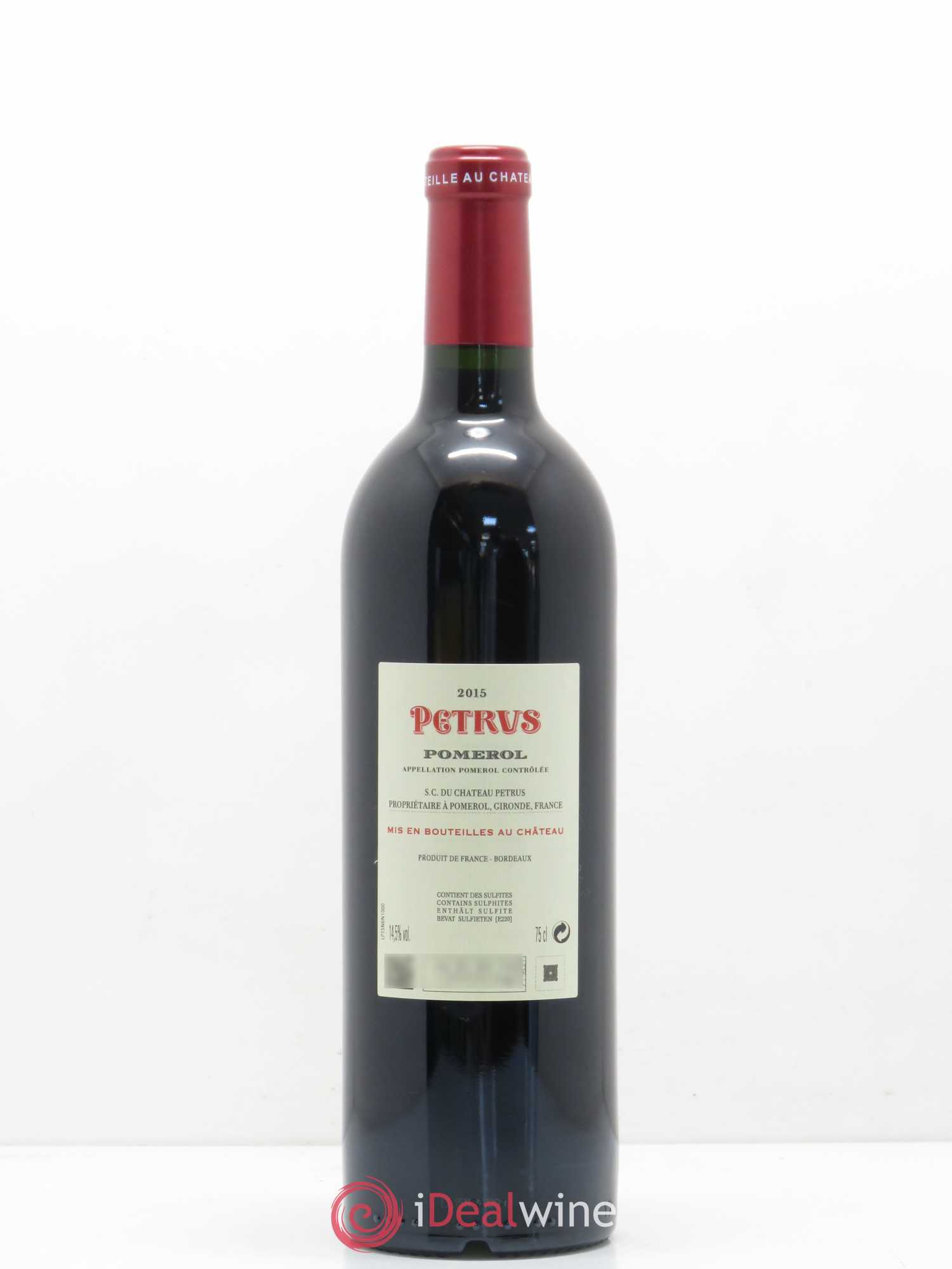Petrus 2015 - Lot de 1 bouteille - 1