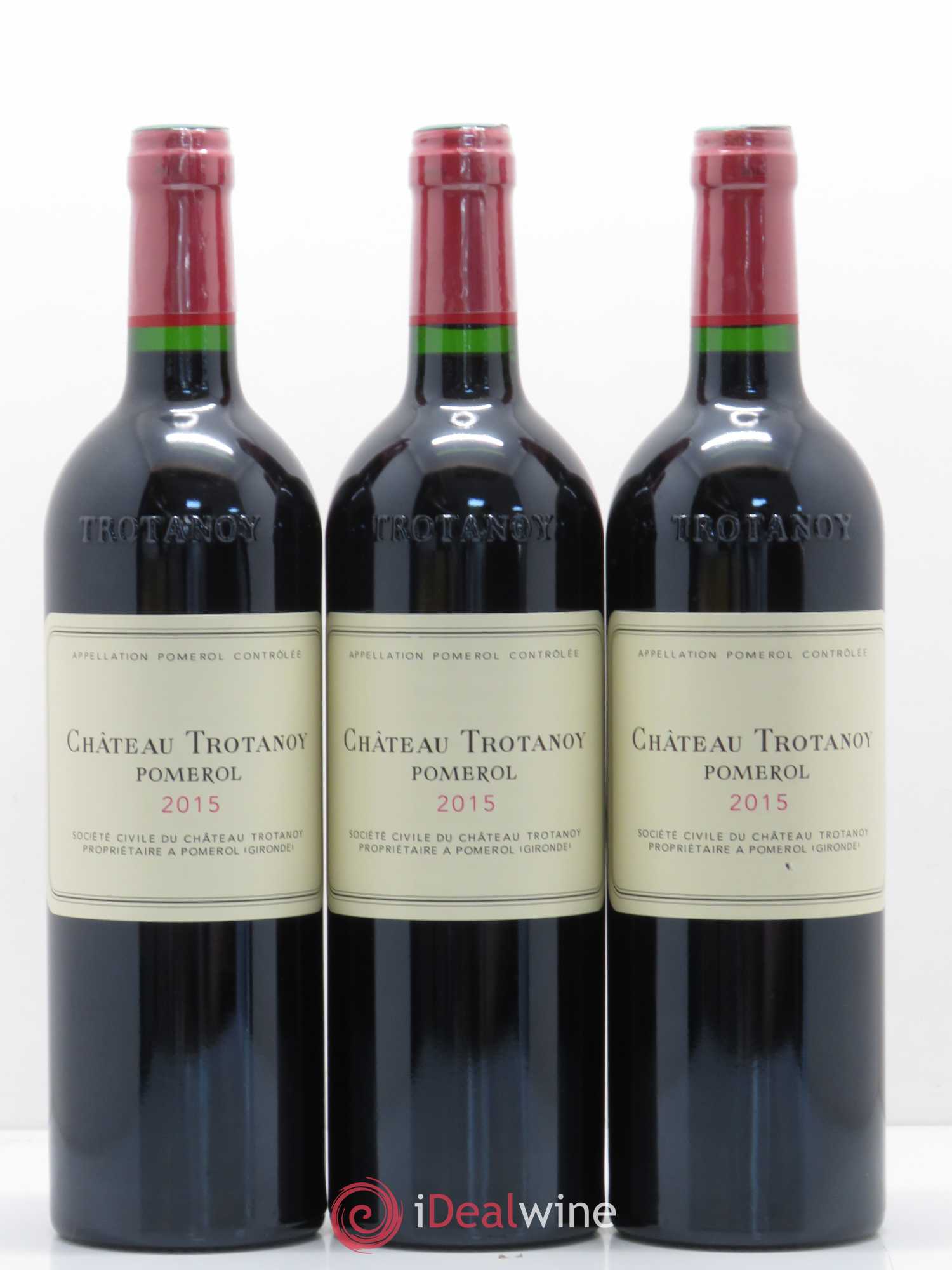 Château Trotanoy 2015 - Lot de 3 bouteilles - 0