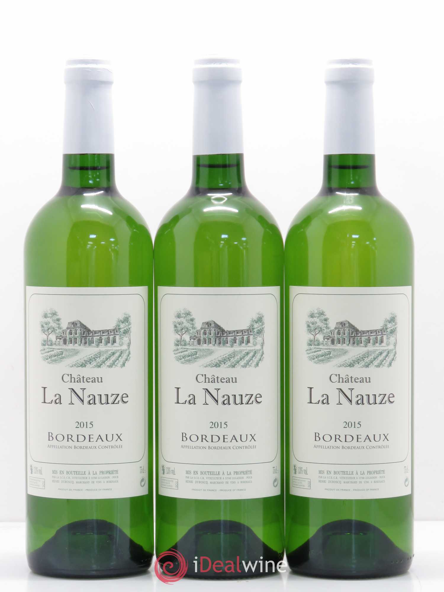 Bordeaux La Nauze 2015 - Posten von 12 Flaschen - 3