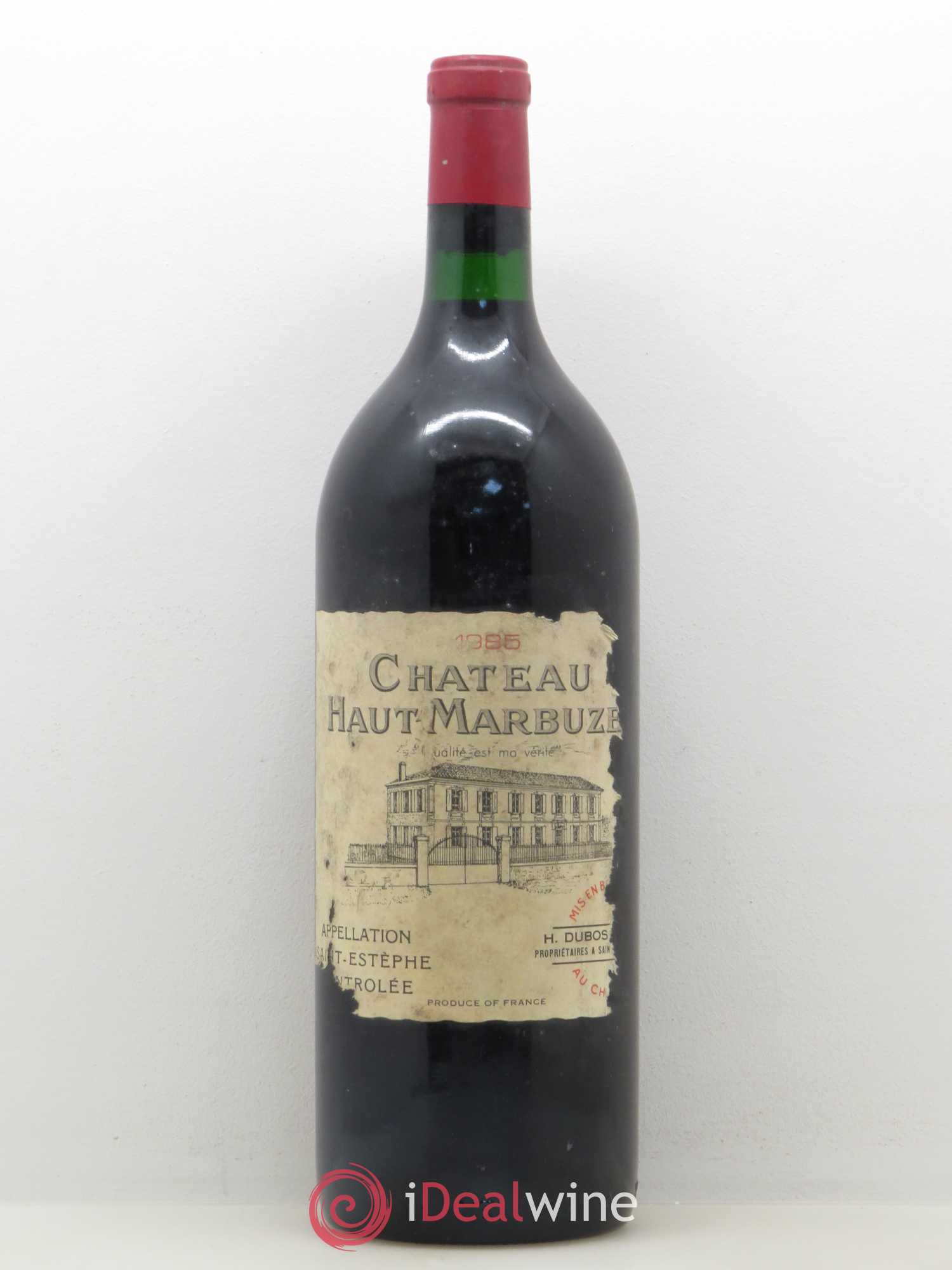 Château Haut Marbuzet 1985 - Lot de 1 magnum - 0