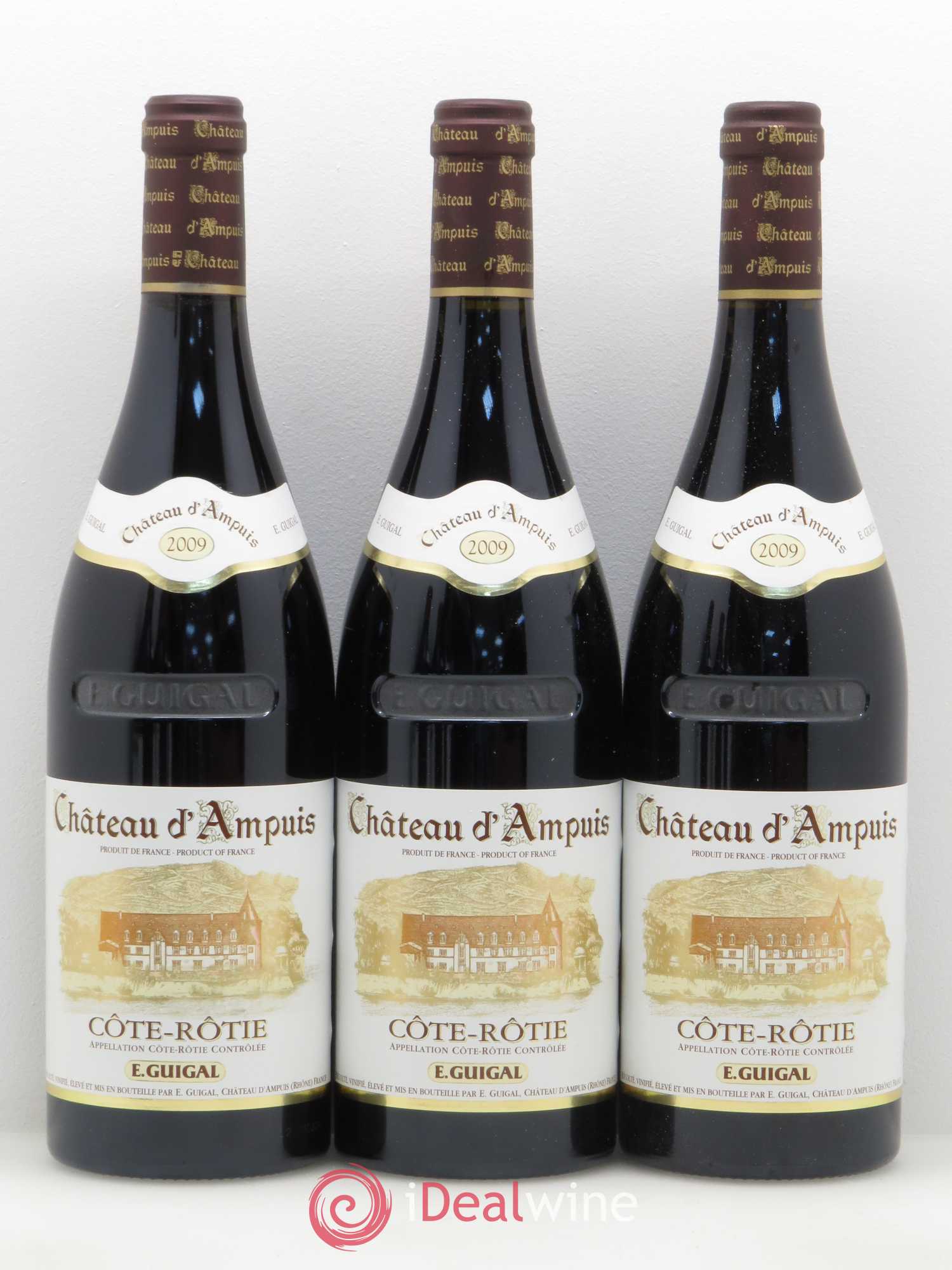 Côte-Rôtie Château d'Ampuis Guigal 2009 - Lot de 6 bouteilles - 1