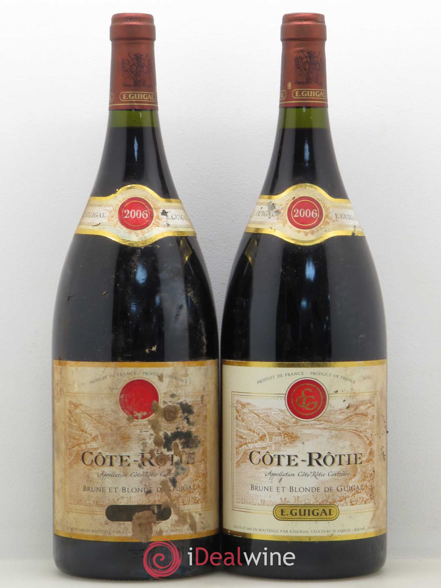 Côte-Rôtie Côtes Brune et Blonde Guigal 2006 - Lot de 2 magnums - 0