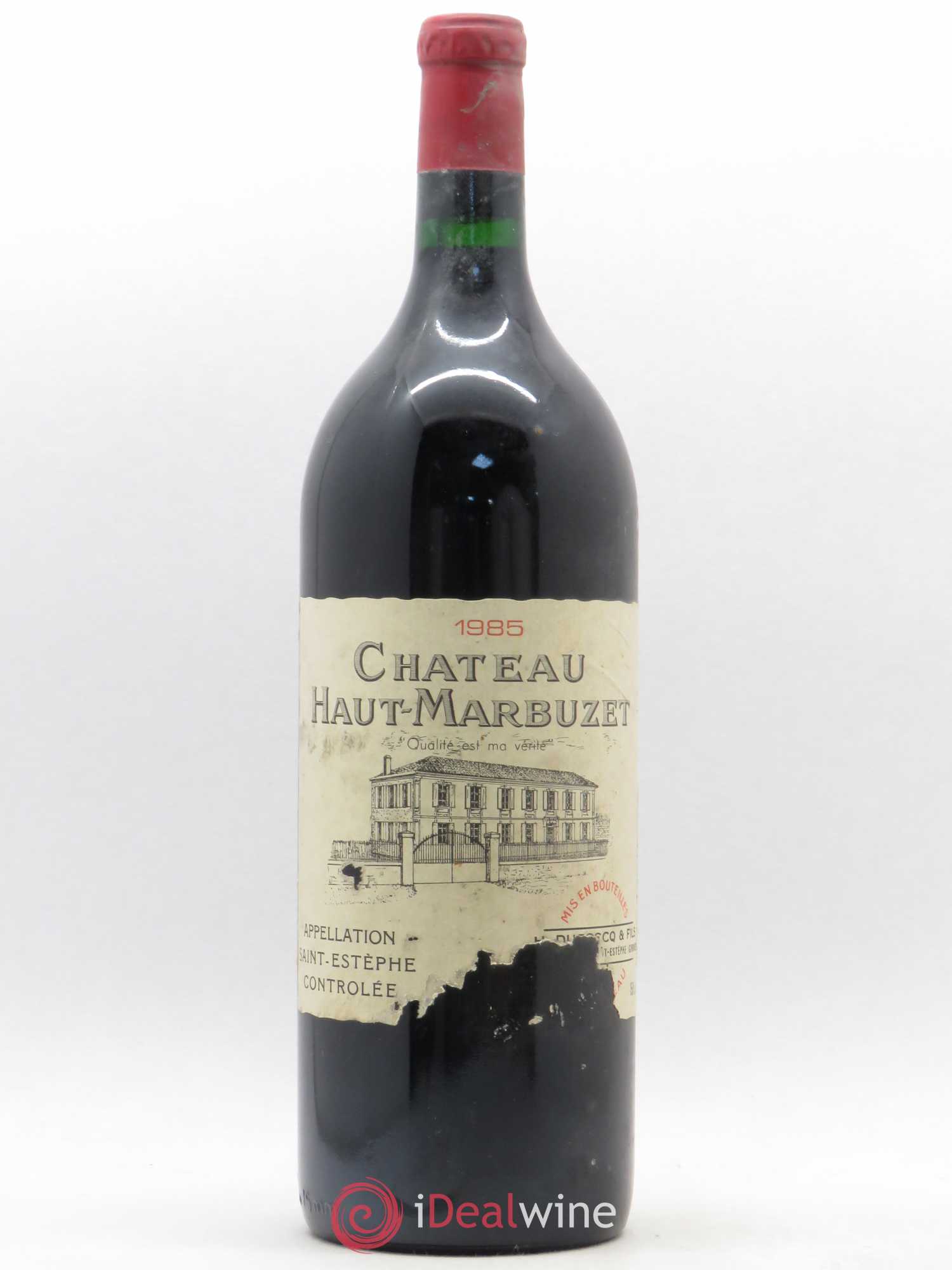 Château Haut Marbuzet 1985 - Lot de 1 magnum - 0