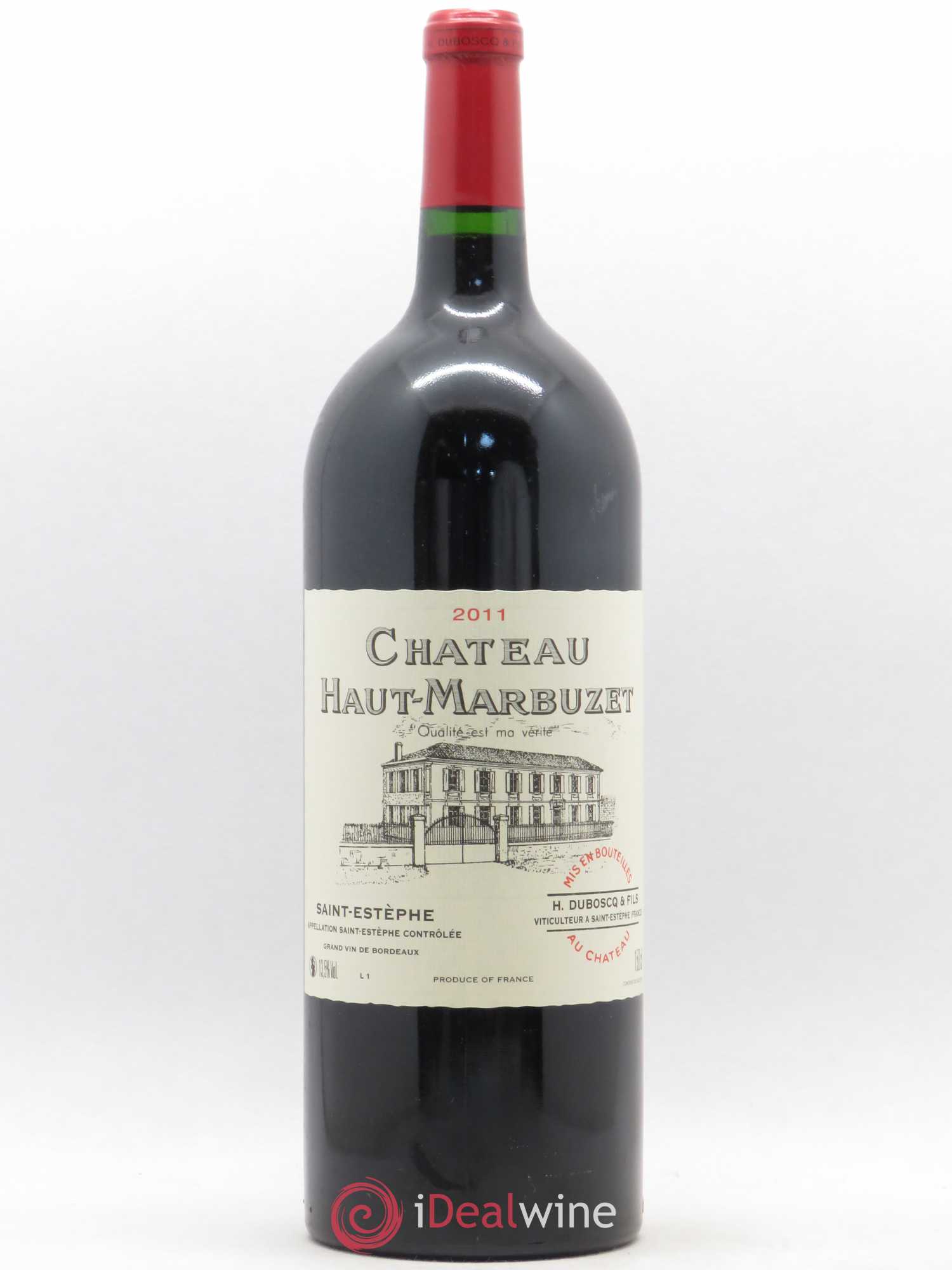 Château Haut Marbuzet 2011 - Lot de 1 magnum - 0