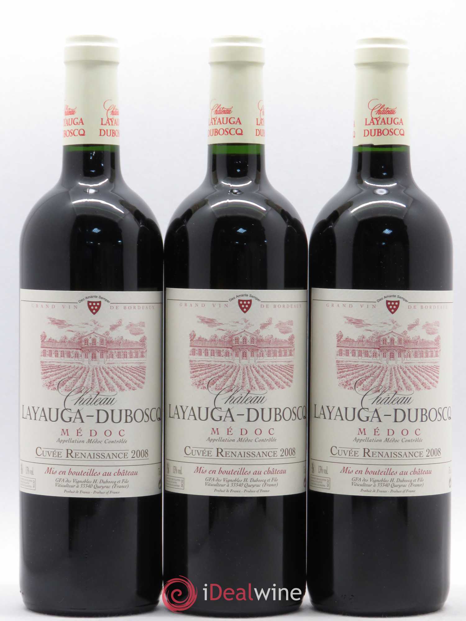 Médoc Château Layauga Dubosq 2008 - Posten von 12 Flaschen - 4