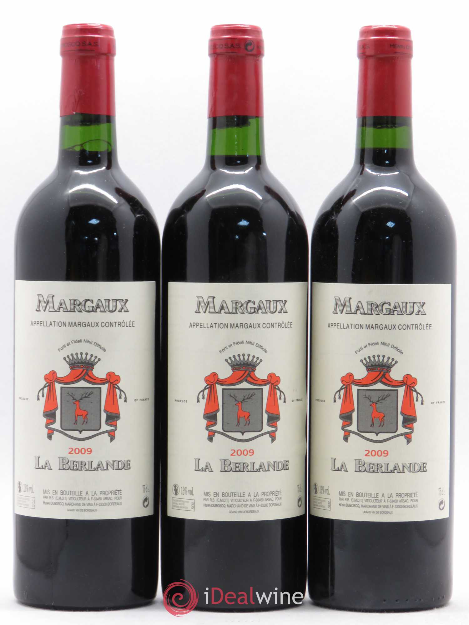 La Berlande (sans prix de réserve) 2009 - Lot de 6 bouteilles - 2