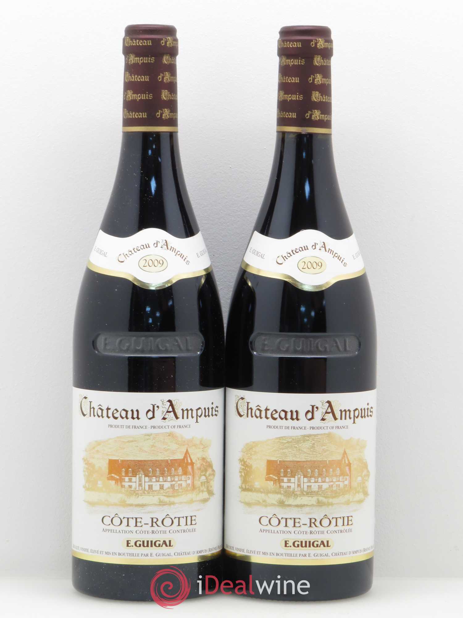 Côte-Rôtie Château d'Ampuis Guigal 2009 - Lot de 2 bouteilles - 0