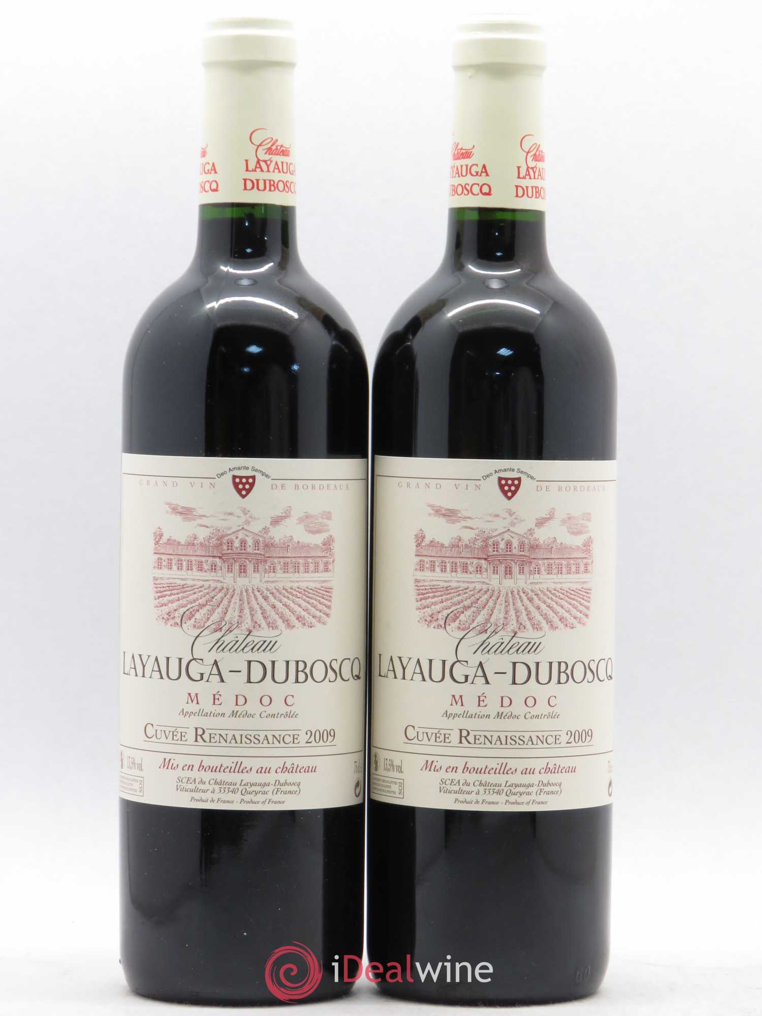 Médoc Château Layauga Dubosq 2009 - Posten von 5 Flaschen - 2