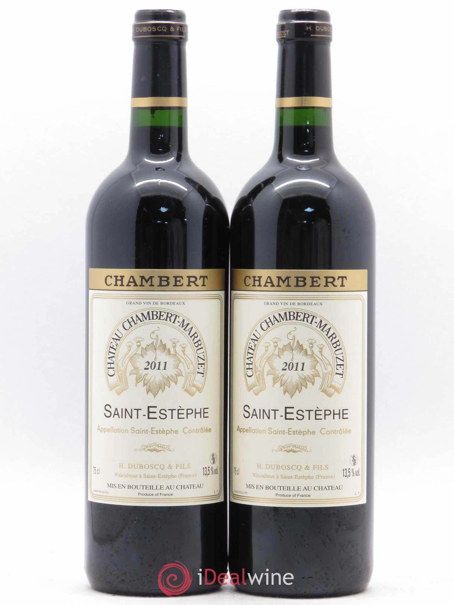 Château Chambert-Marbuzet Cru Bourgeois 2011 - Lot de 5 bouteilles - 2
