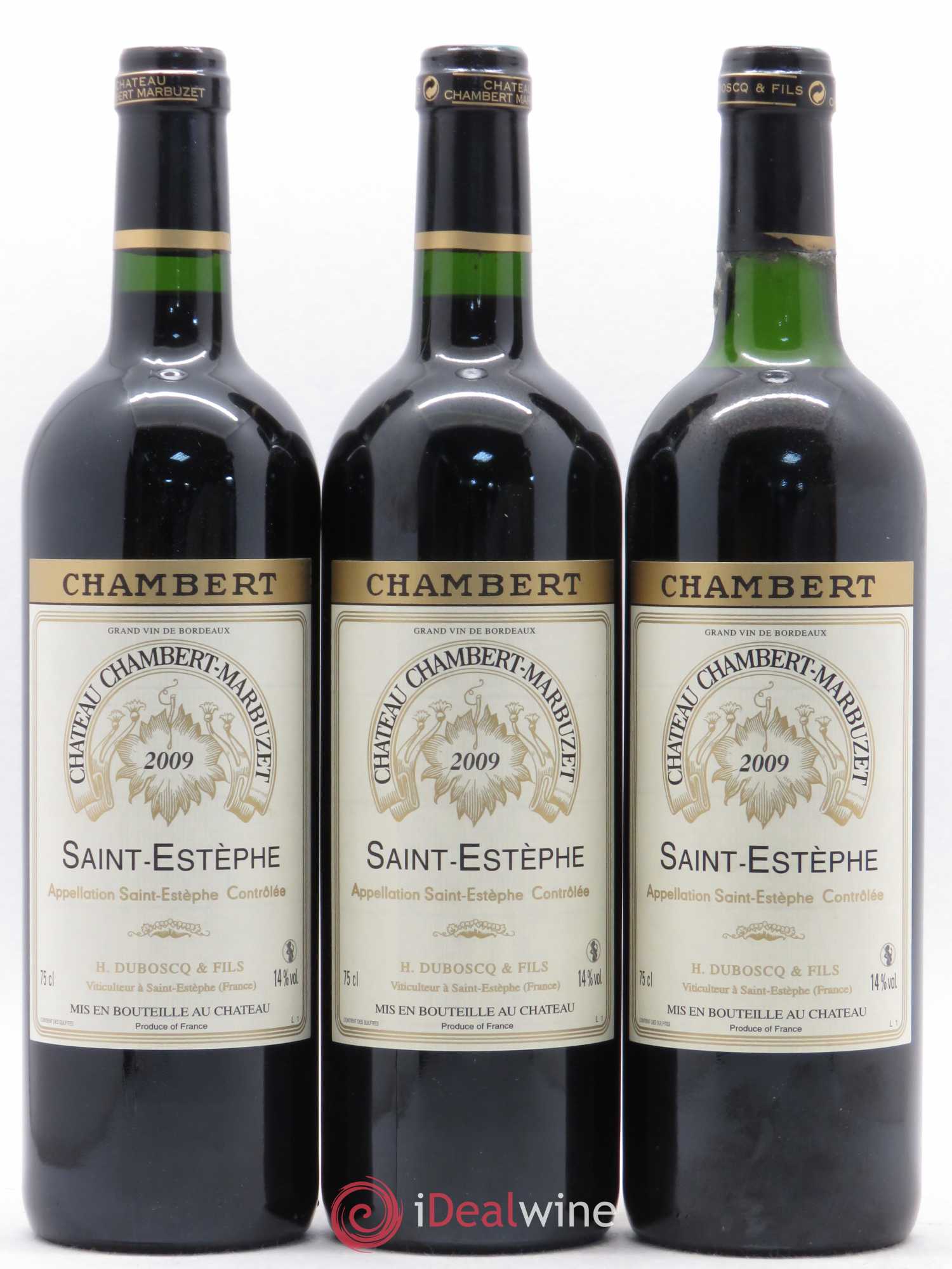 Château Chambert-Marbuzet Cru Bourgeois 2009 - Lot de 6 bouteilles - 2