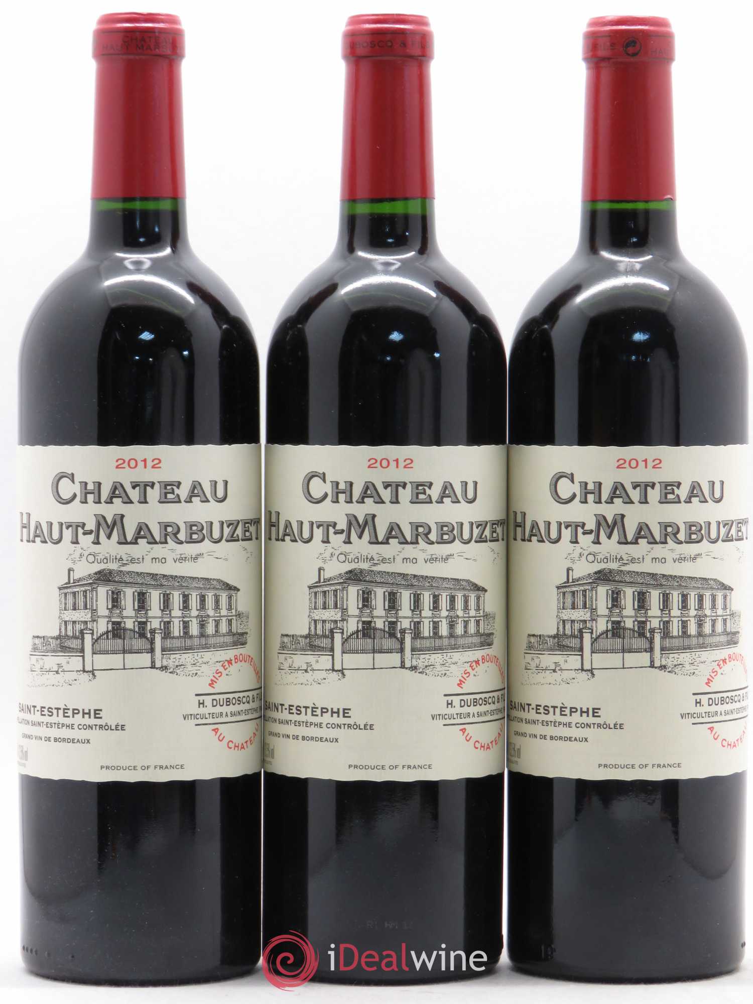 Château Haut Marbuzet 2012 - Lot de 12 bouteilles - 2