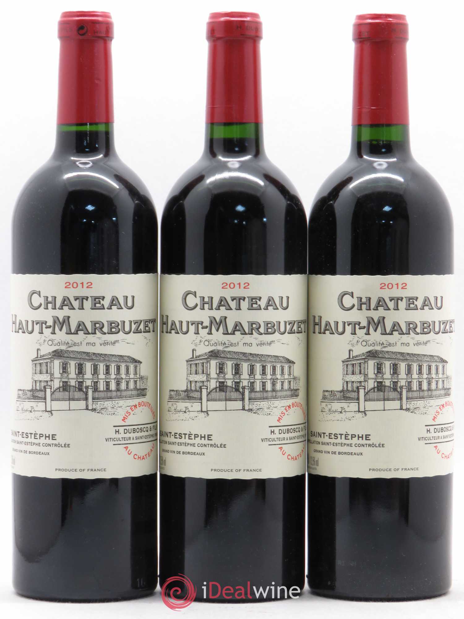 Château Haut Marbuzet 2012 - Lot de 12 bouteilles - 3
