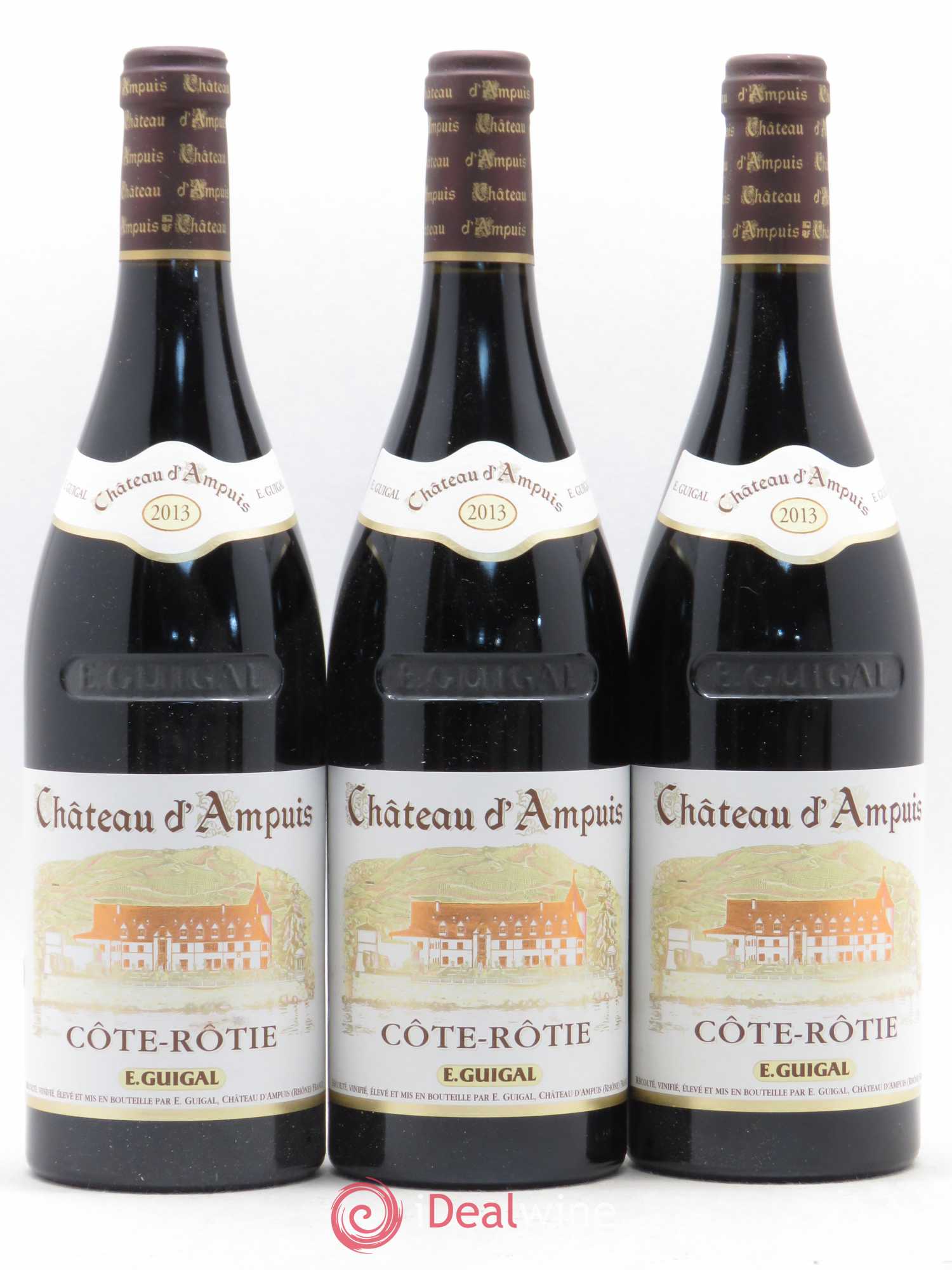 Côte-Rôtie Château d'Ampuis Guigal 2013 - Lot de 3 bouteilles - 0