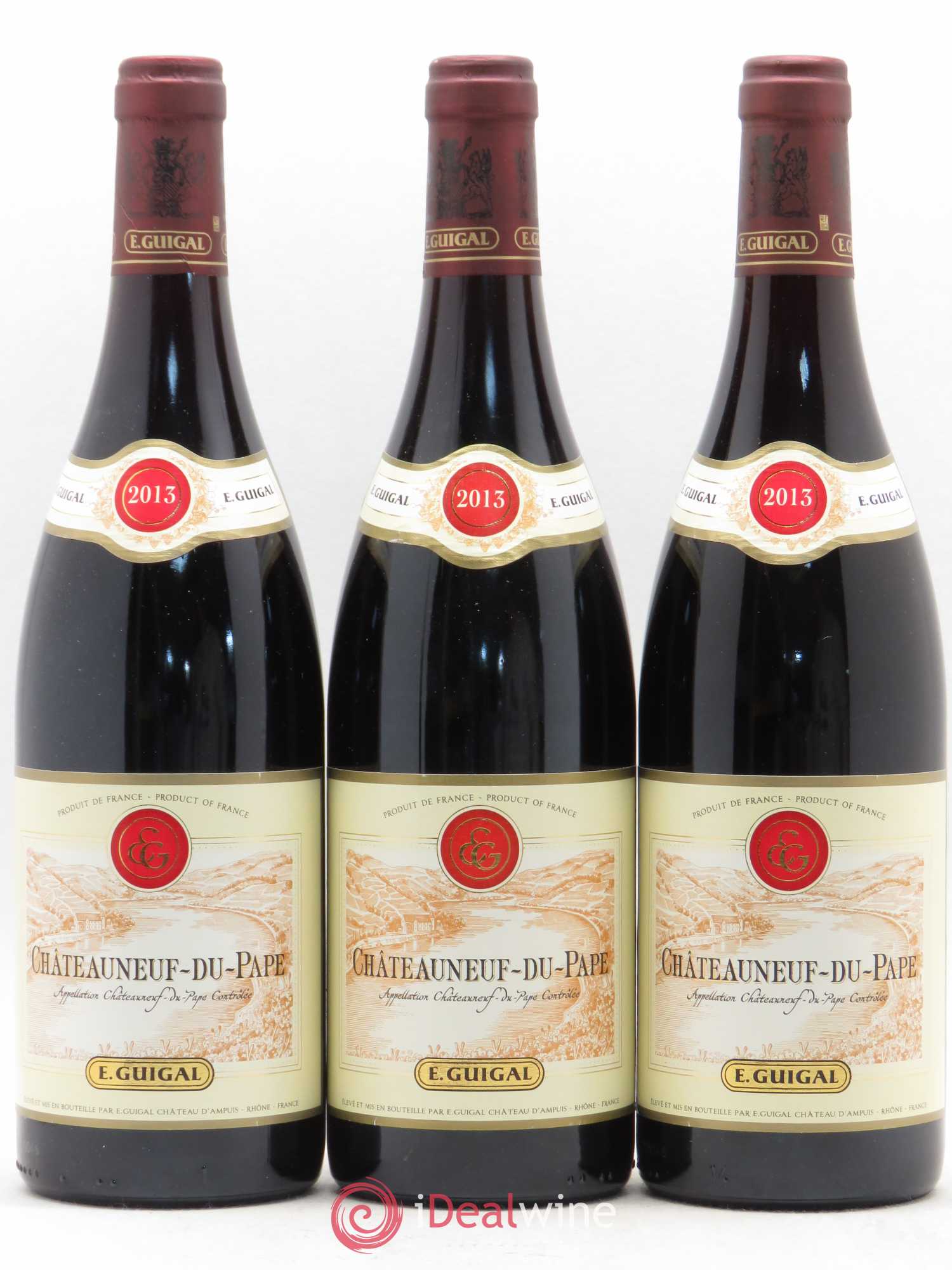 Châteauneuf-du-Pape Guigal 2013 - Lot de 3 bouteilles - 0