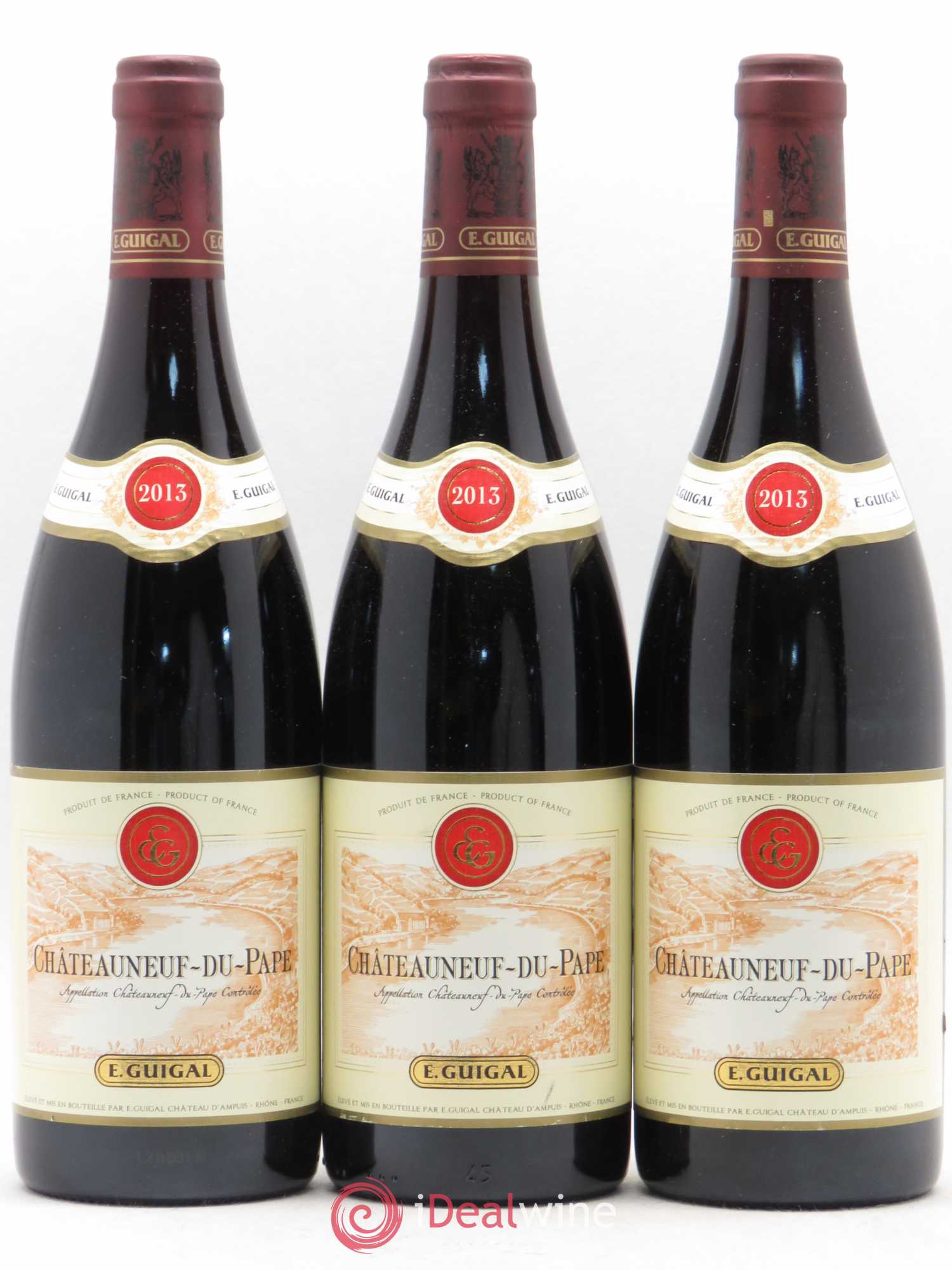 Châteauneuf-du-Pape Guigal 2013 - Lot de 3 bouteilles - 0