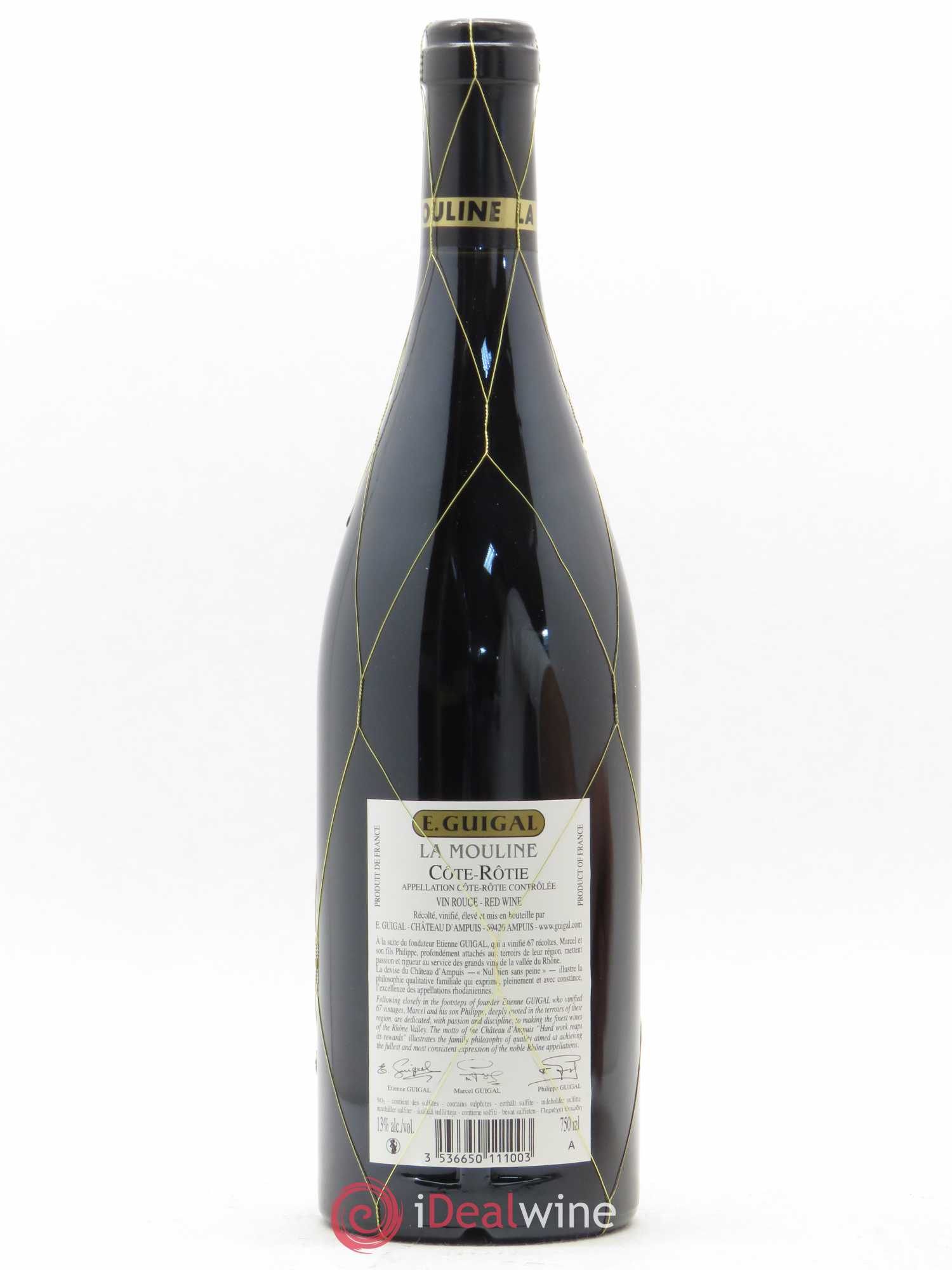 Côte-Rôtie La Mouline Guigal 2014 - Lot de 1 bouteille - 1