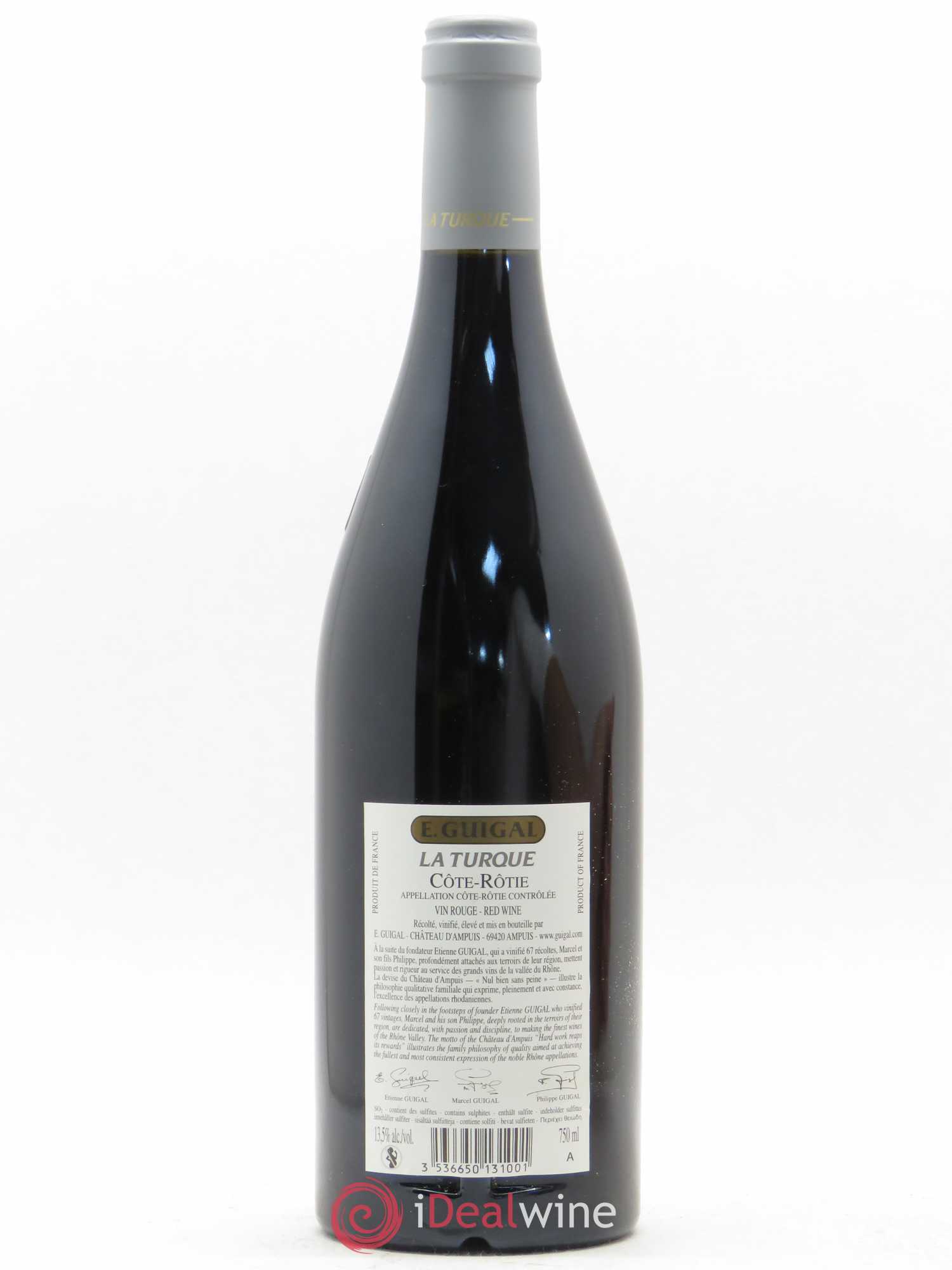 Côte-Rôtie La Turque Guigal 2014 - Lot de 1 bouteille - 1