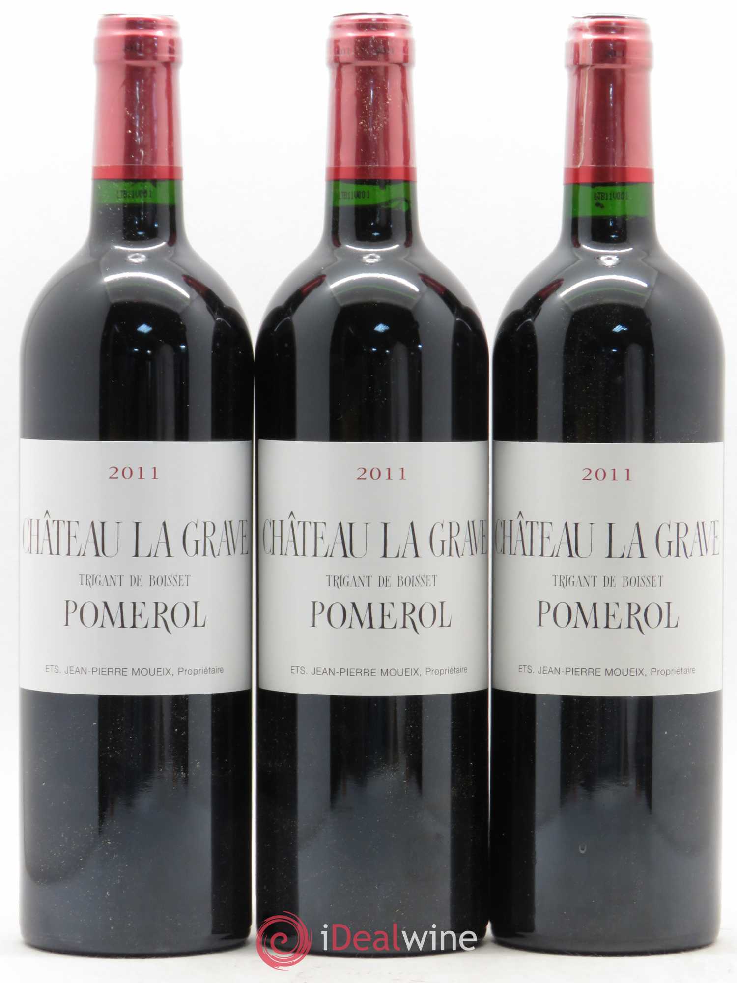 Château La Grave à Pomerol (Trigant de Boisset) 2011 - Lot de 6 bouteilles - 2
