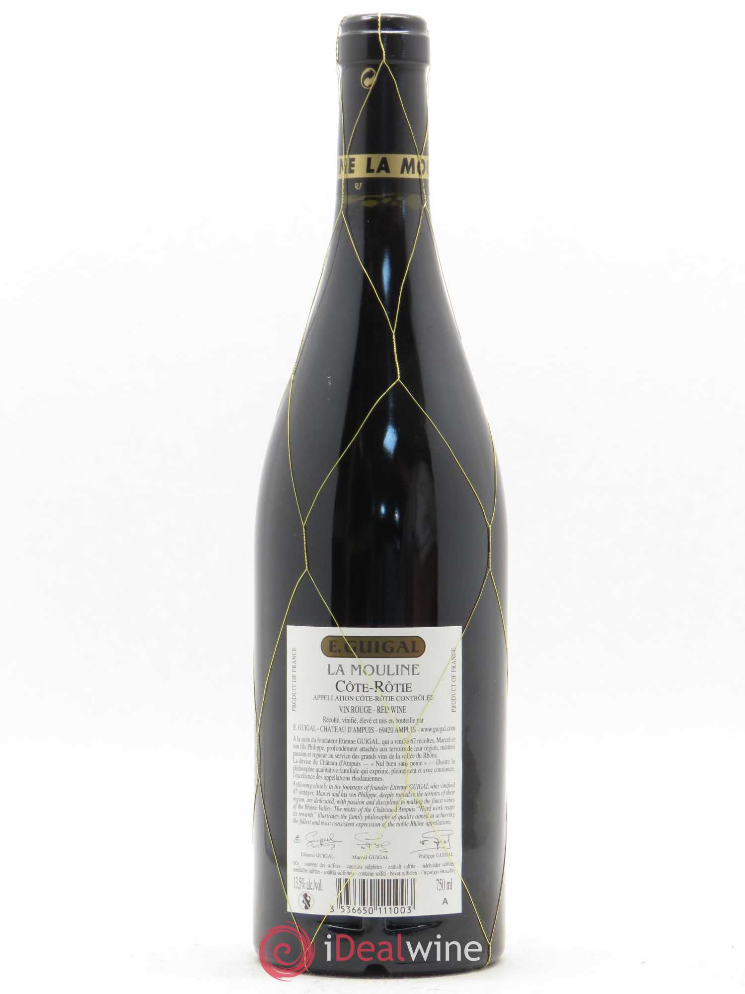Côte-Rôtie La Mouline Guigal 2013 - Lot de 1 bouteille - 1