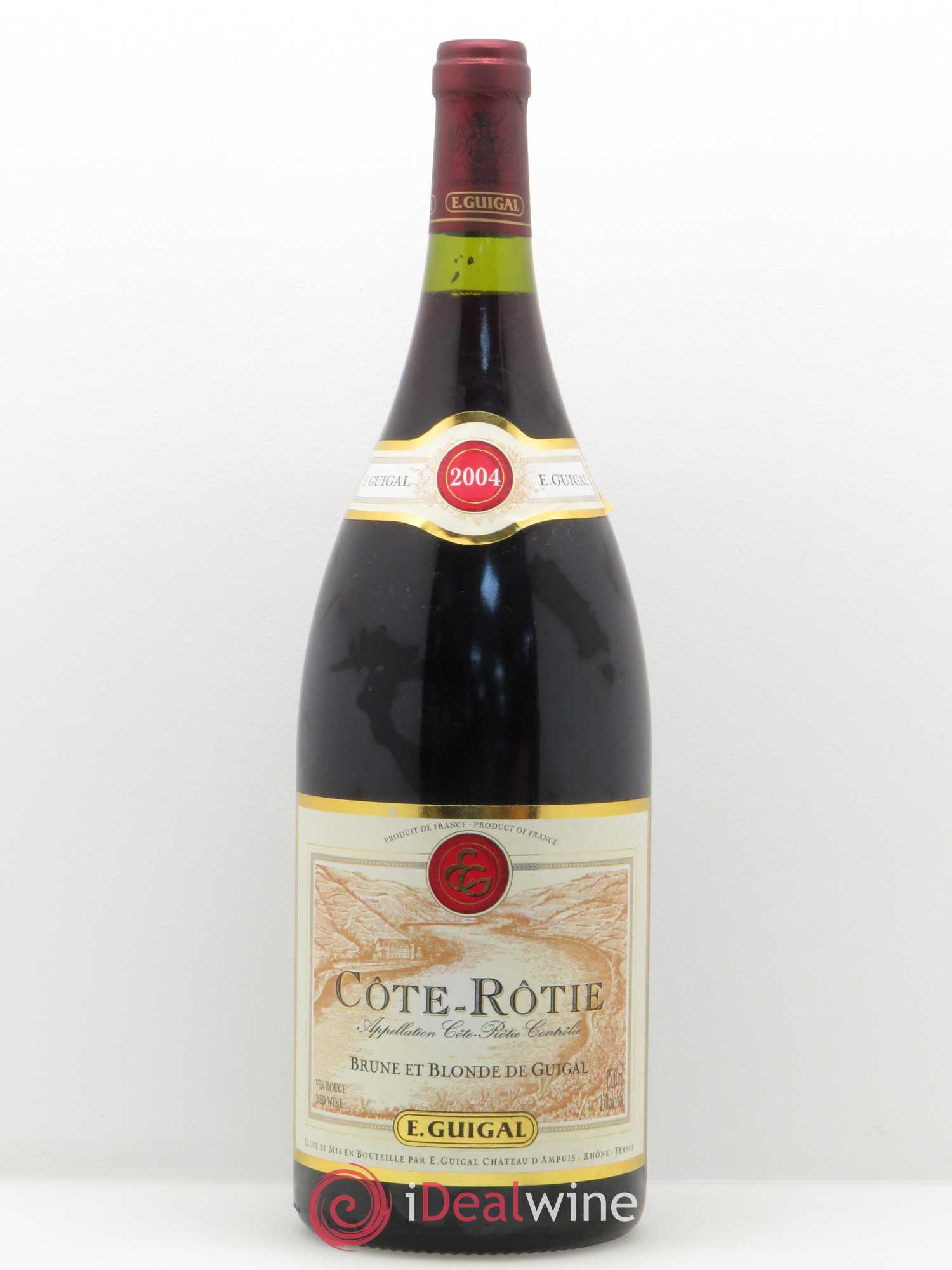 Côte-Rôtie Côtes Brune et Blonde Guigal 2004 - Lot de 1 magnum - 0
