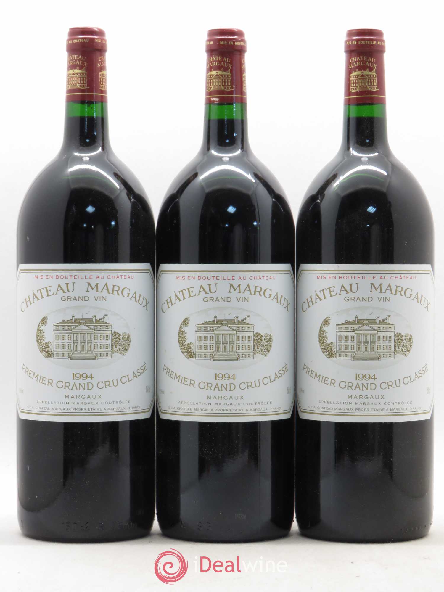 Château Margaux 1er Grand Cru Classé 1994 - Lot de 6 magnums - 1