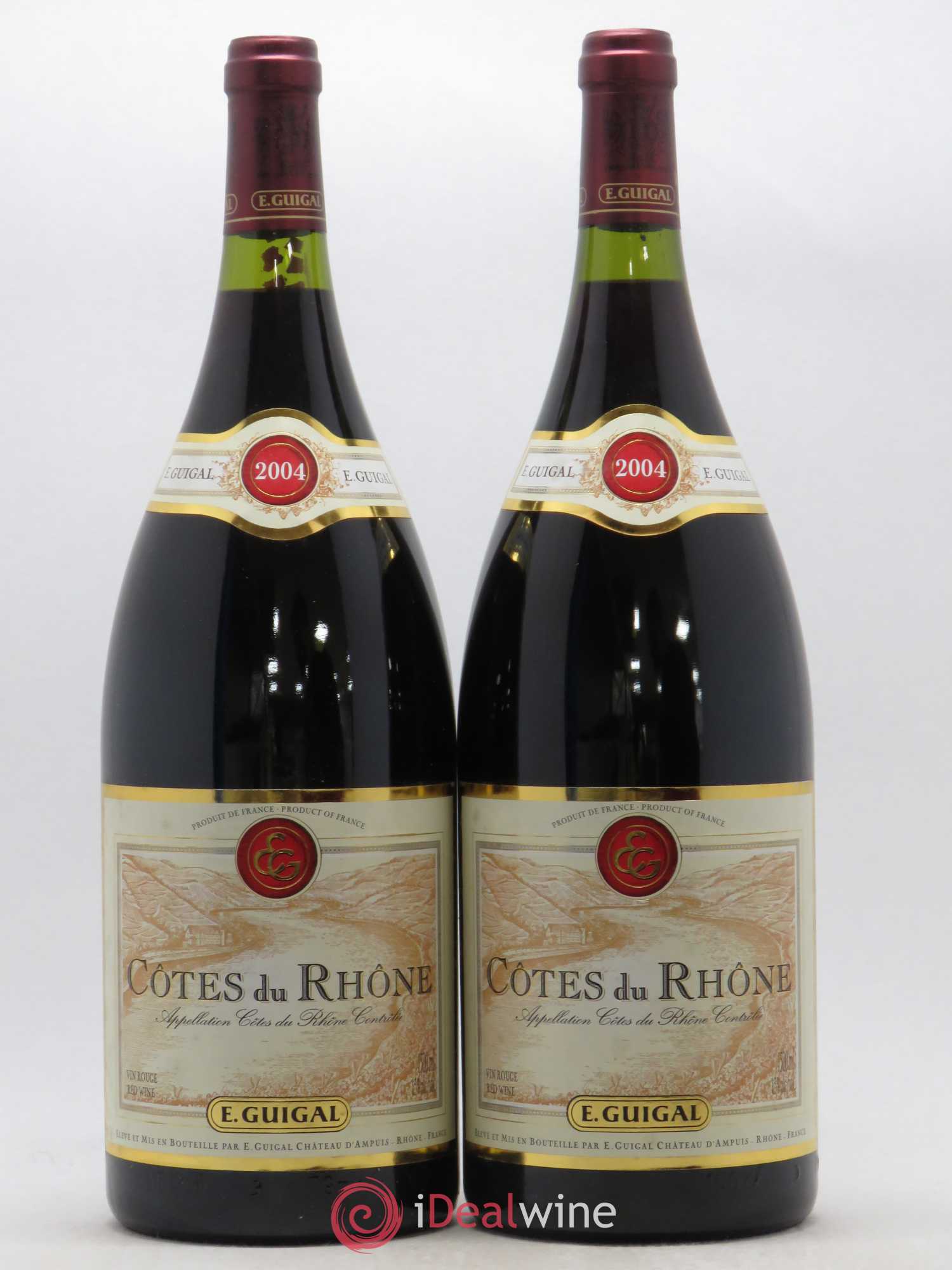 Côtes-du-Rhône Guigal (sans prix de réserve) 2004 - Lot de 2 magnums - 0