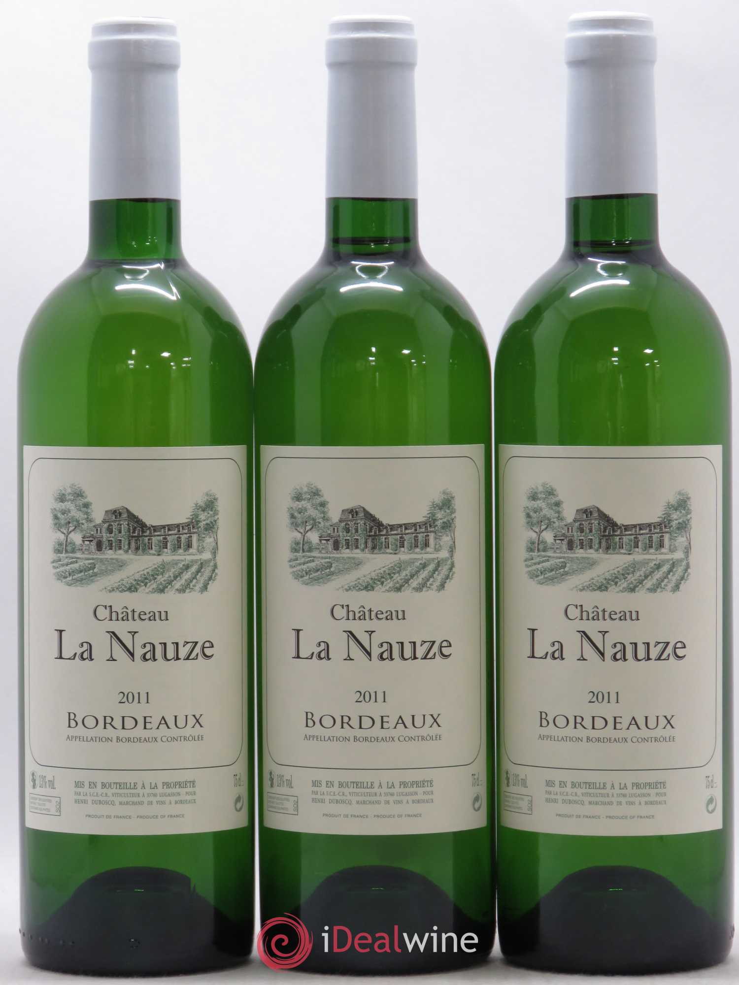 Bordeaux Château La Nauze (sans prix de réserve) 2011 - Posten von 12 Flaschen - 1