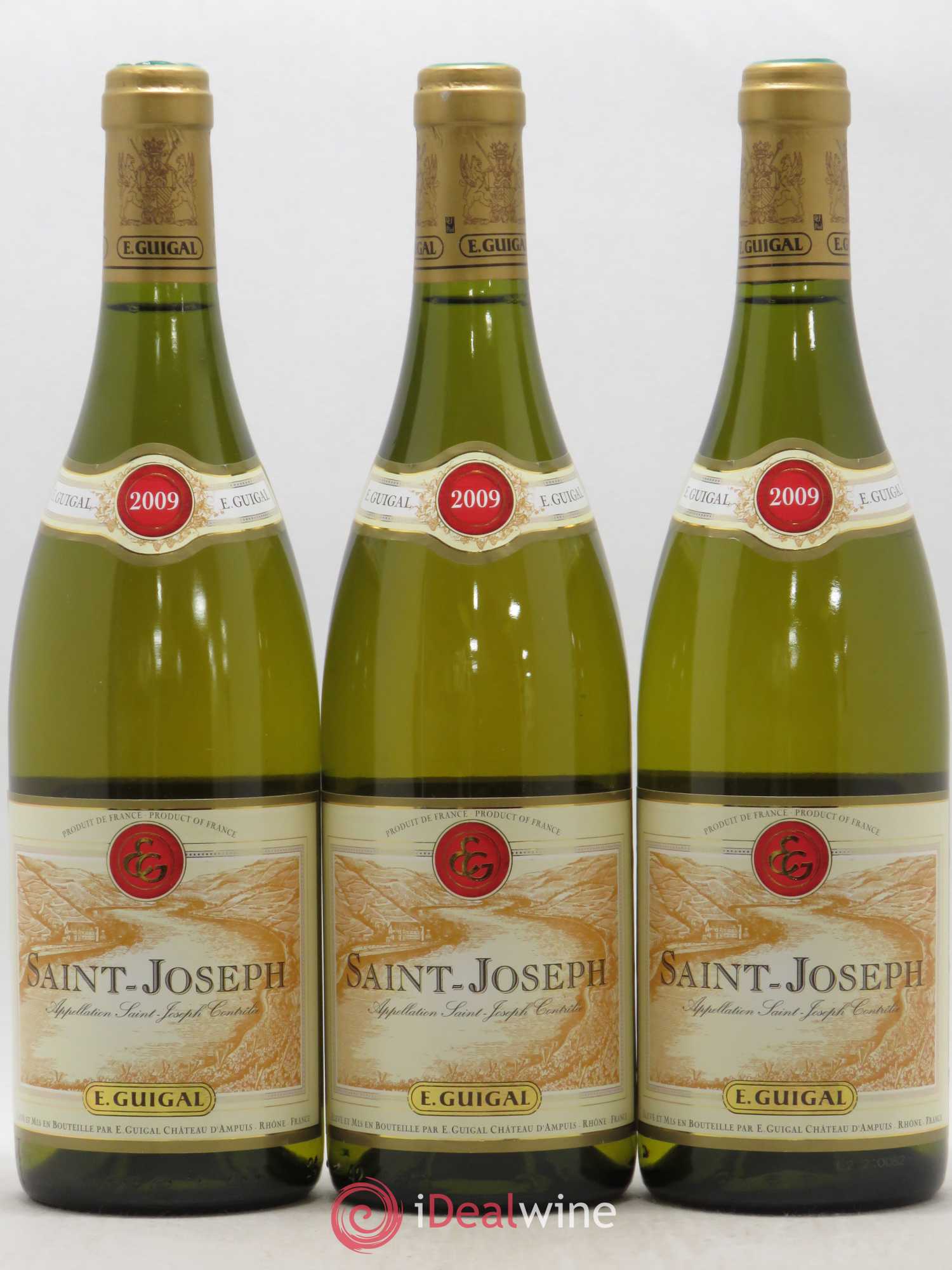 Saint-Joseph Guigal (sans prix de réserve) 2009 - Lot de 6 bouteilles - 1