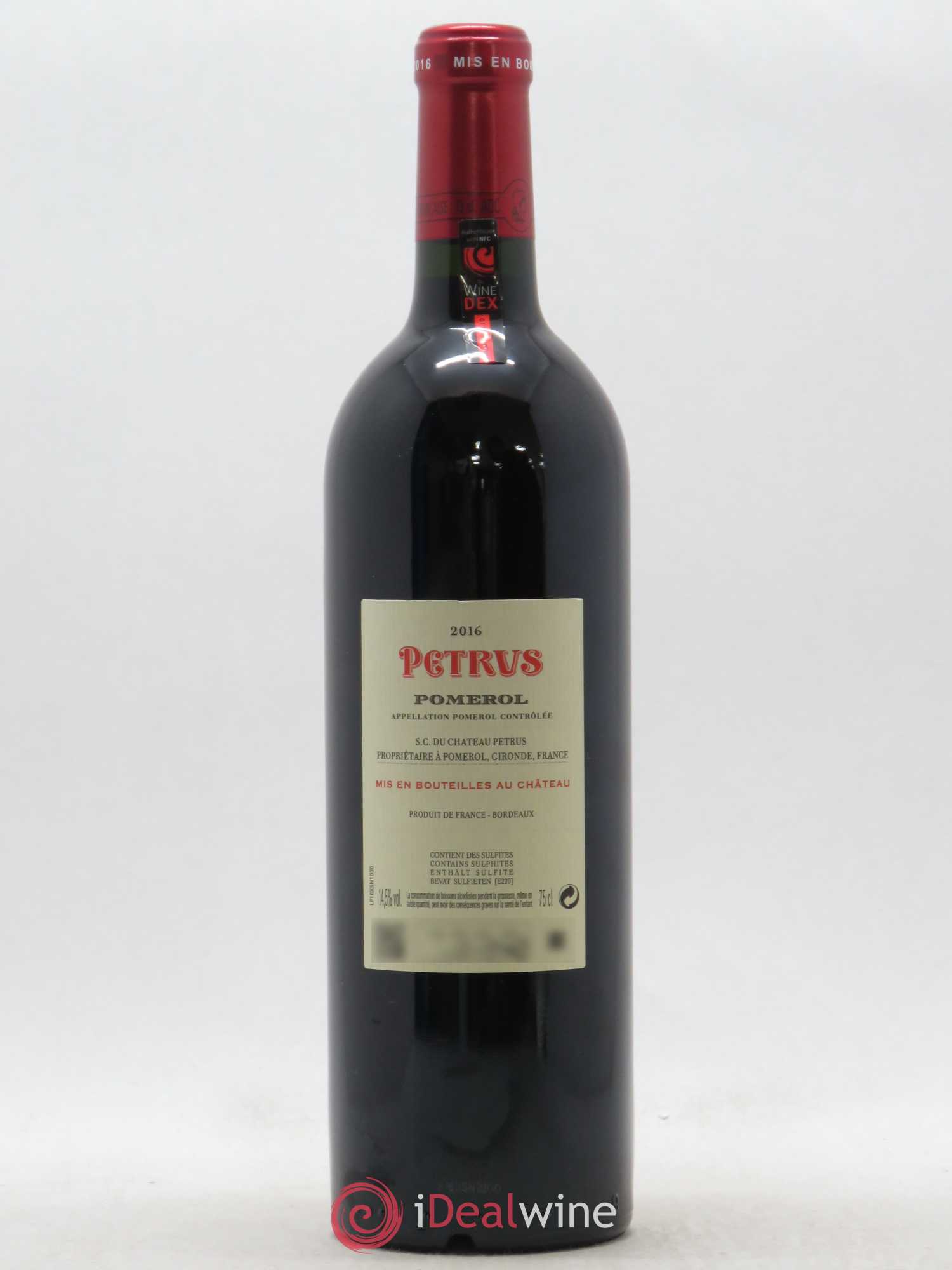 Petrus 2016 - Posten von 1 Flasche - 1