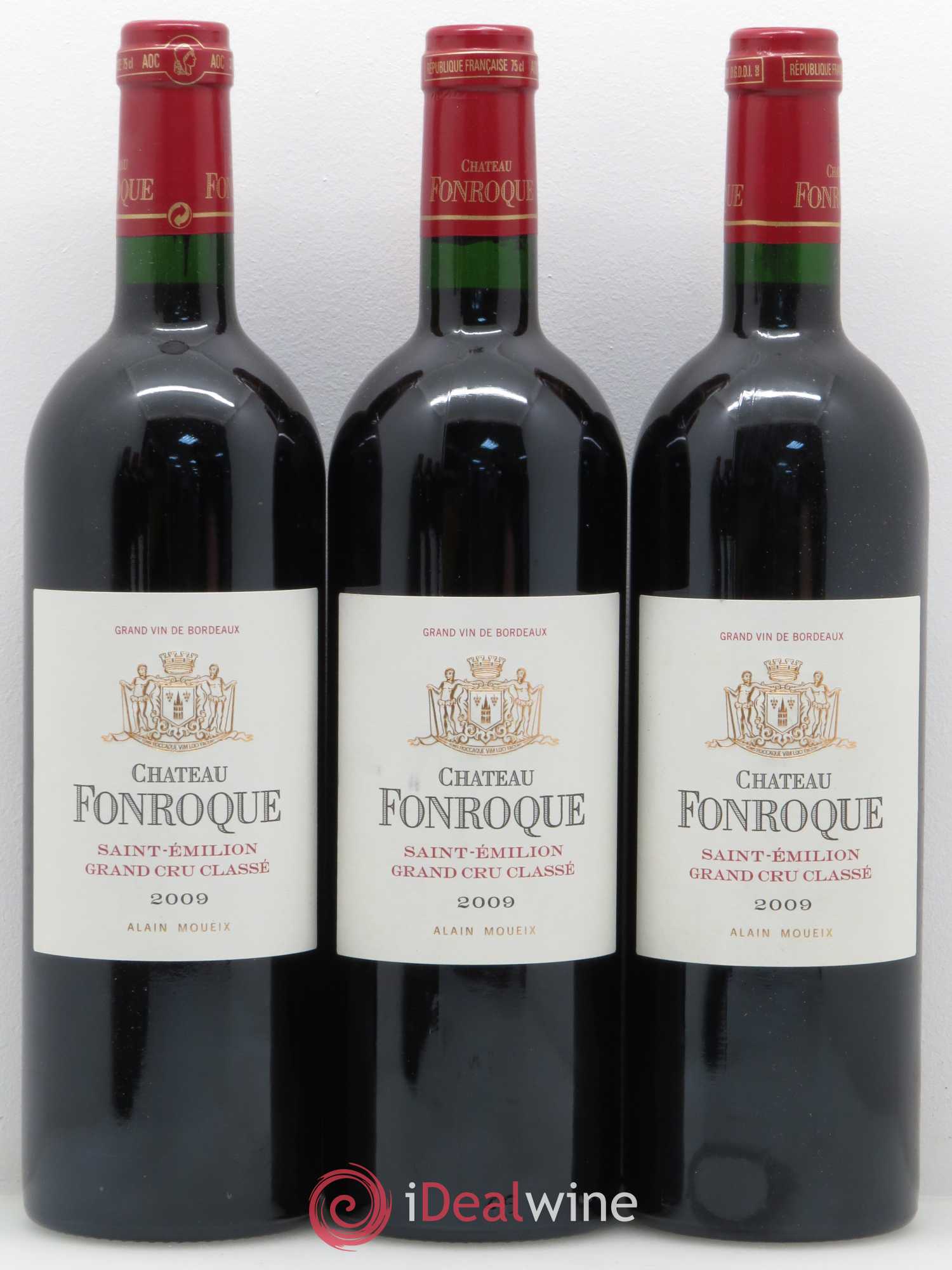 Château Fonroque Grand Cru Classé 2009 - Lot de 12 bouteilles - 1