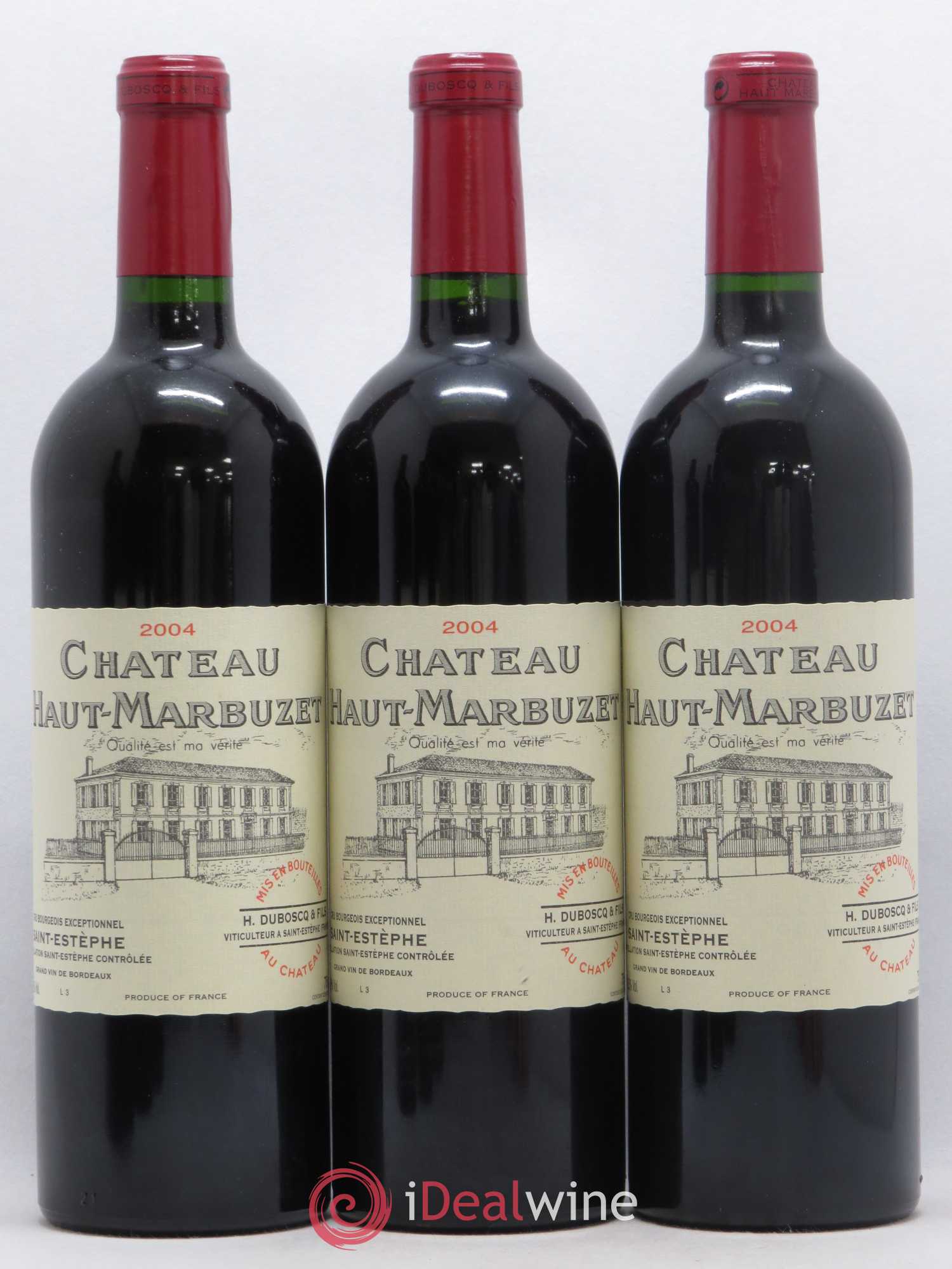 Château Haut Marbuzet 2004 - Lot de 12 bouteilles - 2