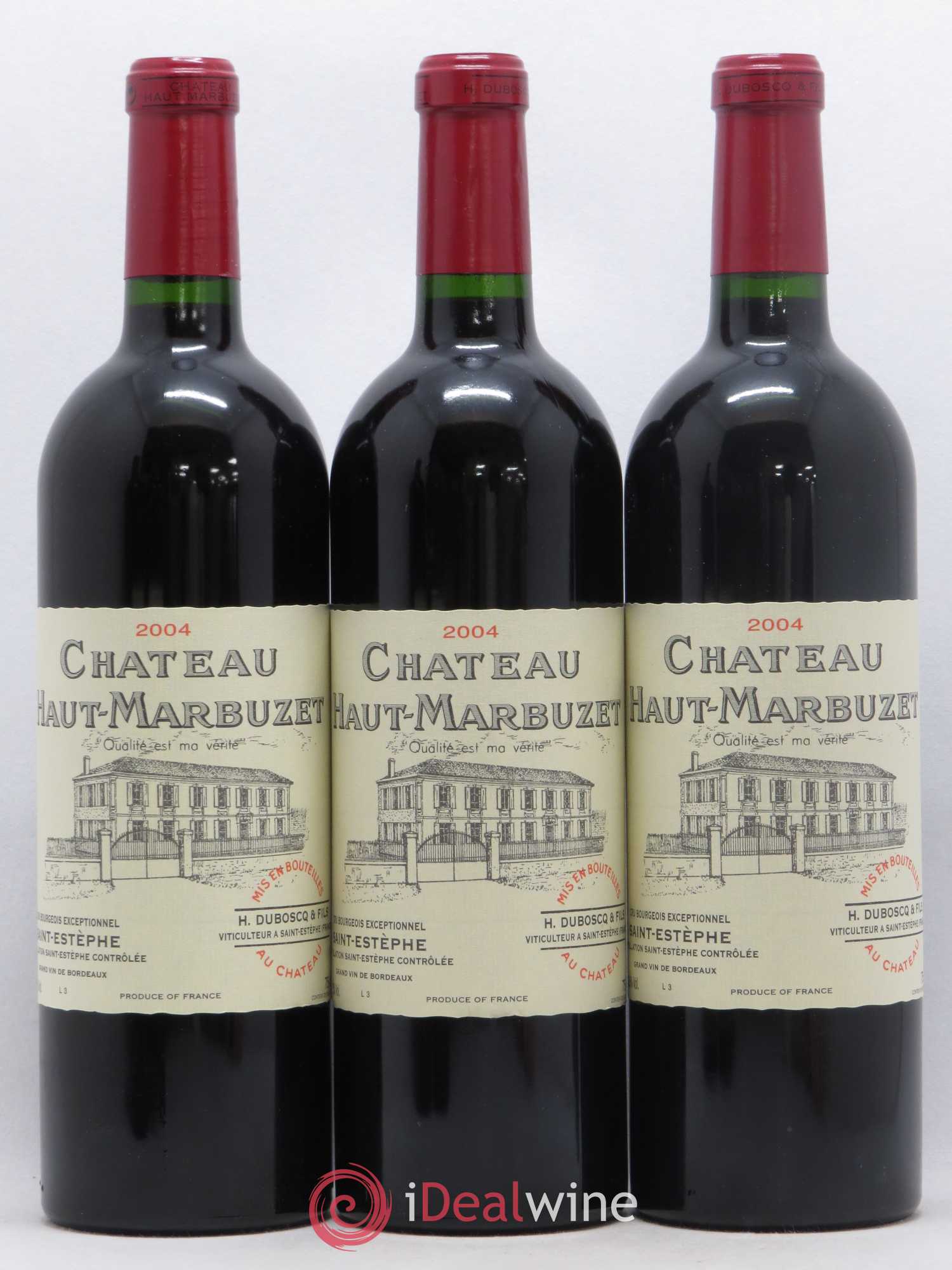 Château Haut Marbuzet 2004 - Lot de 12 bouteilles - 3