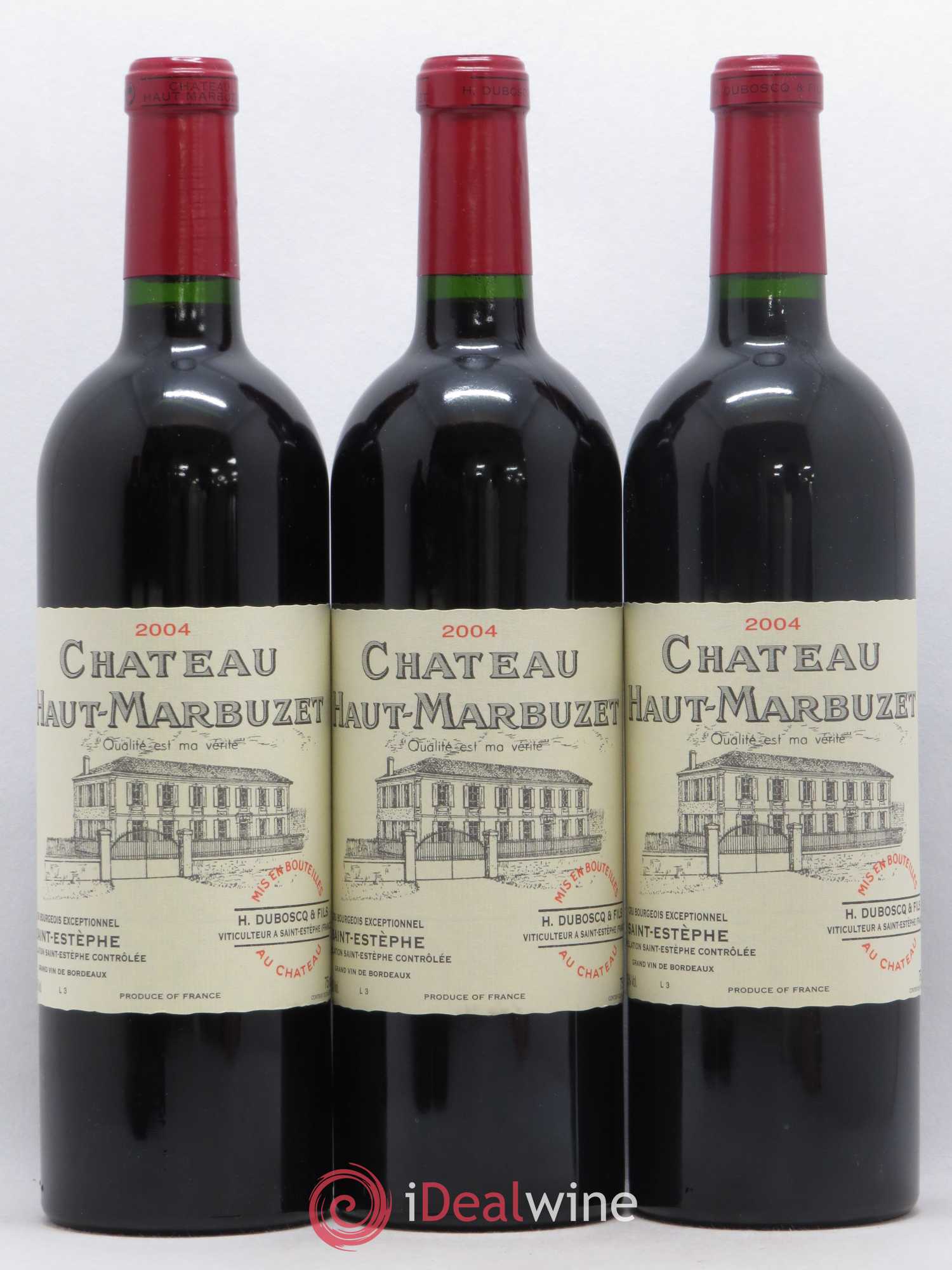 Château Haut Marbuzet 2004 - Lot de 12 bouteilles - 4