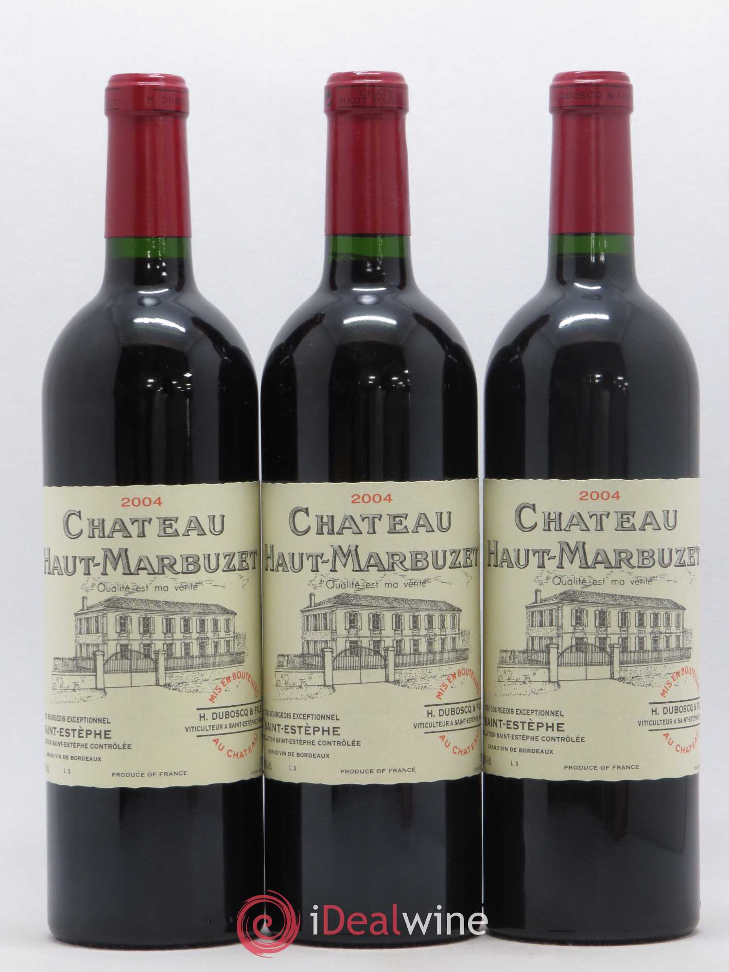 Château Haut Marbuzet 2004 - Lot de 12 bouteilles - 2