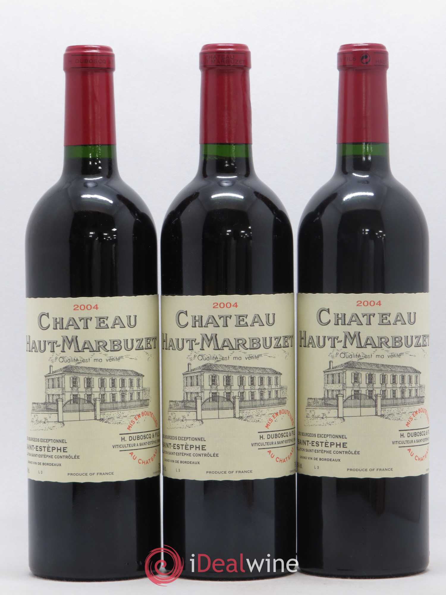 Château Haut Marbuzet 2004 - Lot de 12 bouteilles - 3