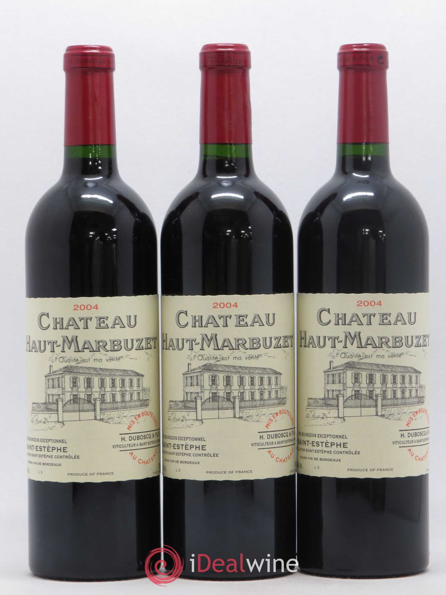 Château Haut Marbuzet 2004 - Lot de 12 bouteilles - 4