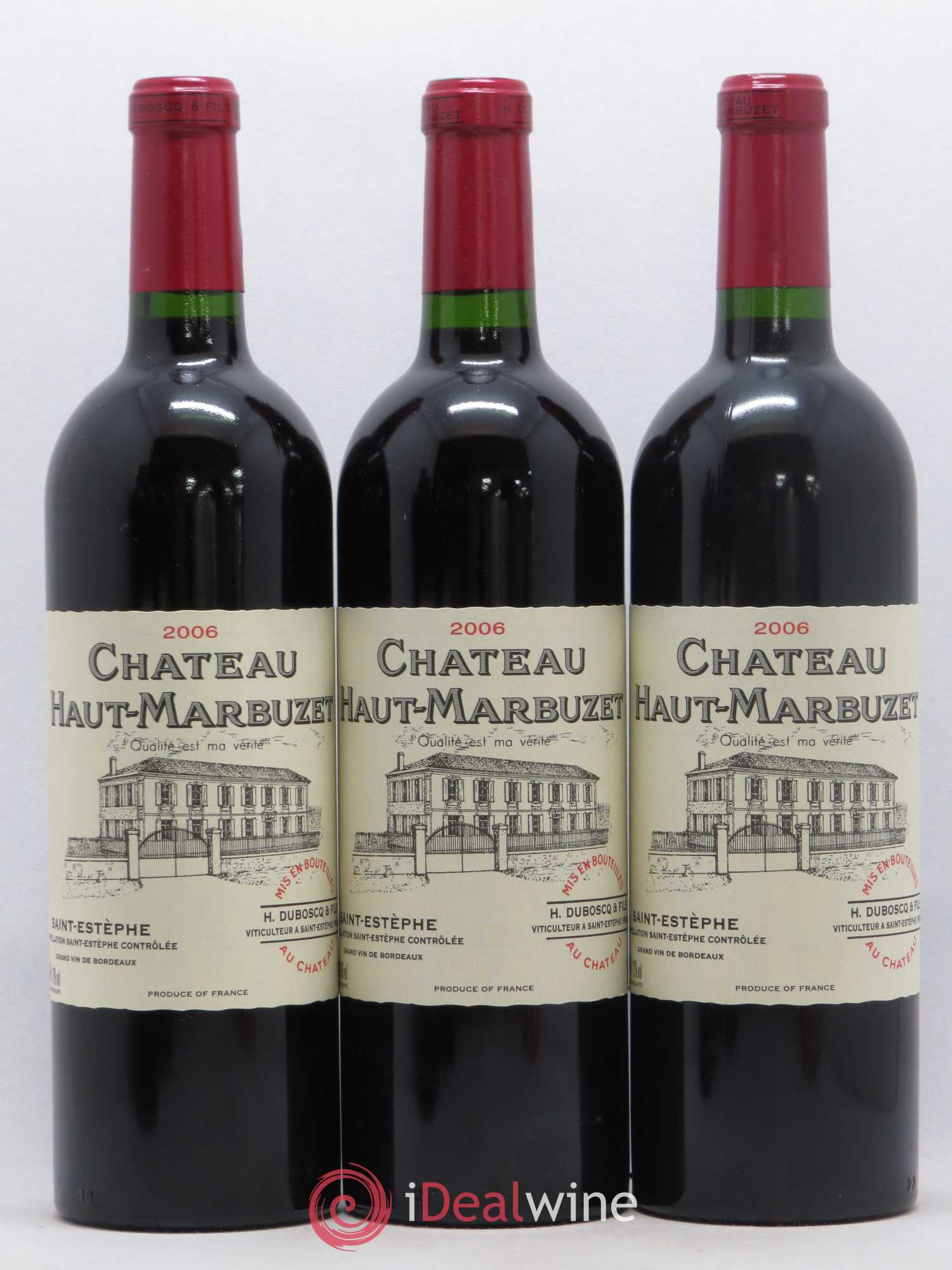 Château Haut Marbuzet 2006 - Lot de 12 bouteilles - 3